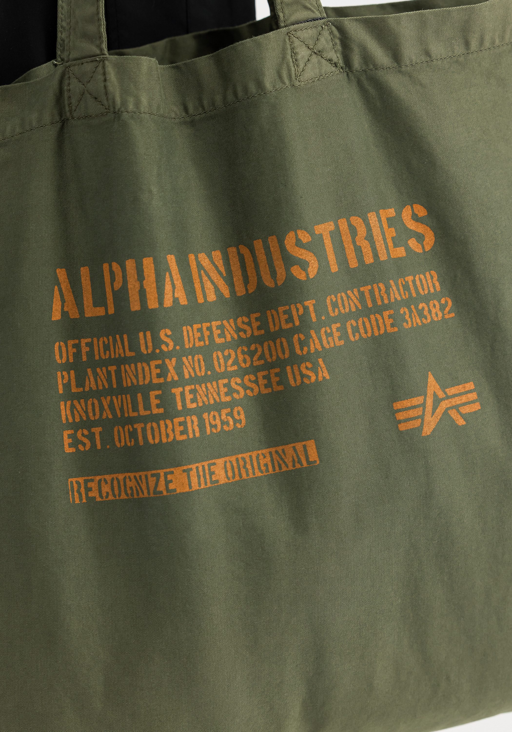 Alpha Industries Tragetasche Shopper Bag