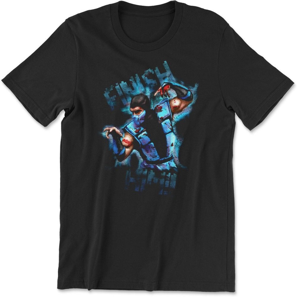 Mortal Kombat T-Shirt Sub Zero Finish Him T-Shirt