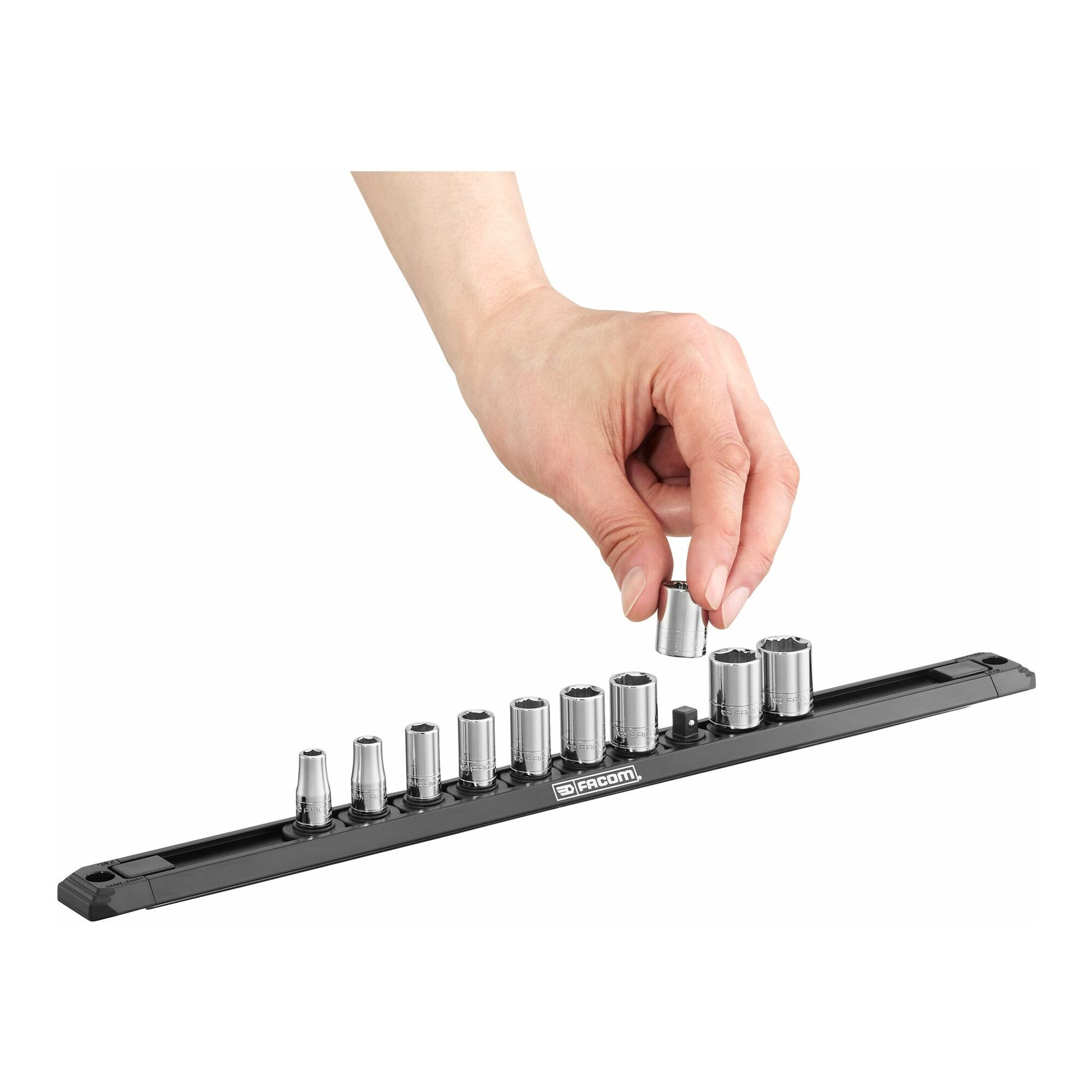 Facom Stecknuss Facom OGV Stecknuss-Set 1/2Z 6-Kant, 12-tlg.