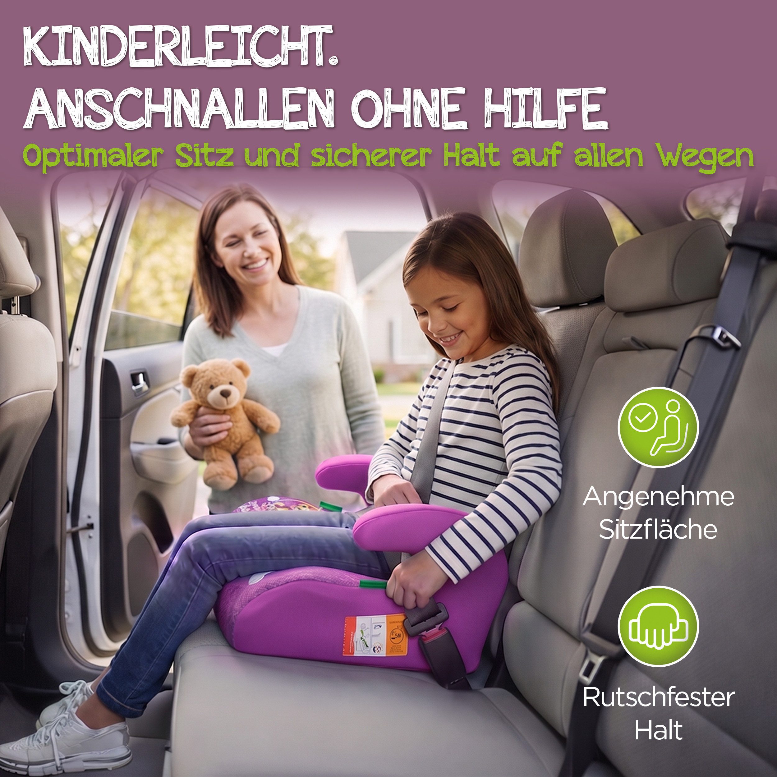 HiTS4KiDS Kindersitzerhöhung Paw Patrol Skye & Everest – Bild 5 von 5