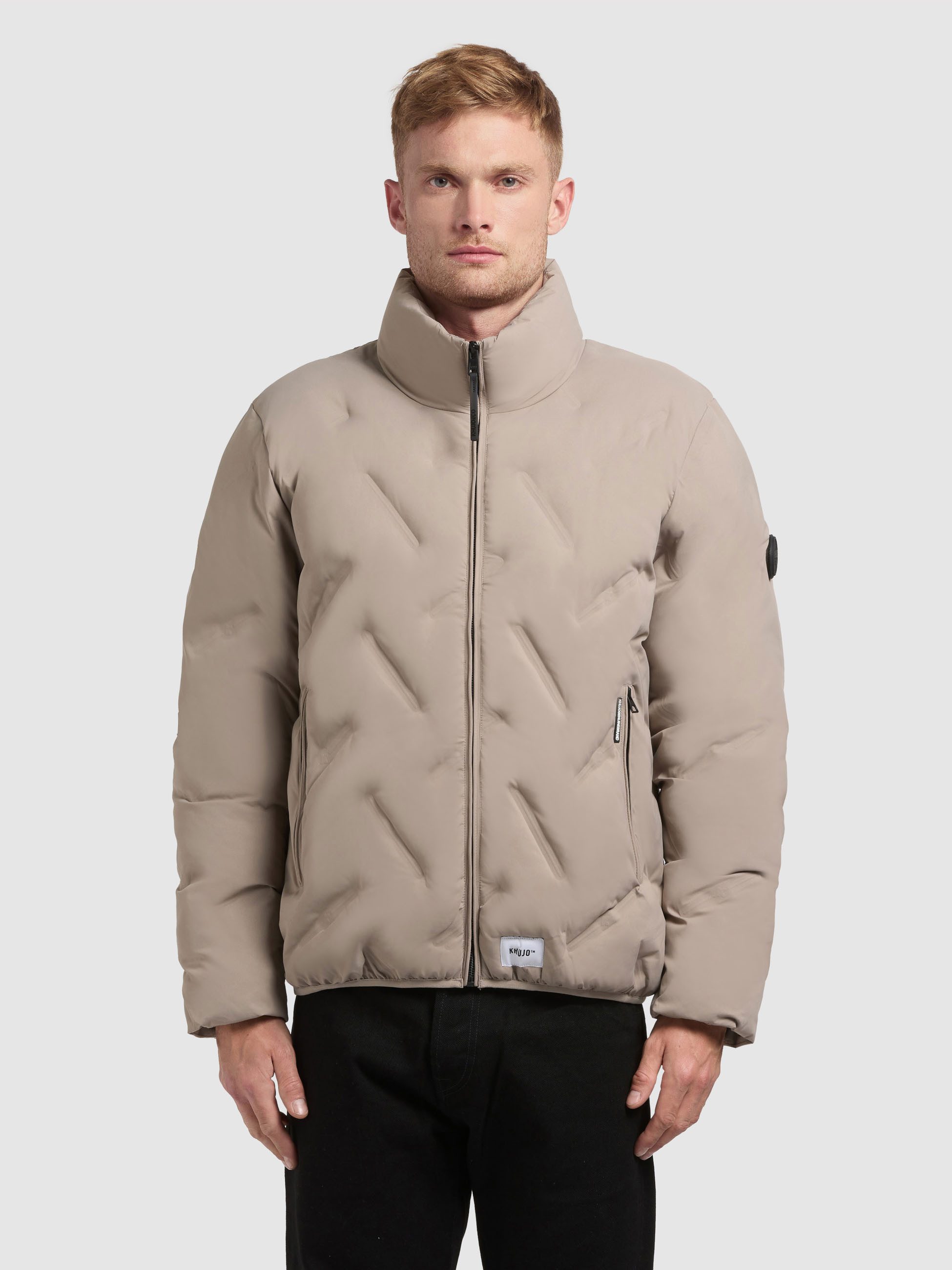 khujo Steppjacke CLOVER mit hochwertiger Prägung