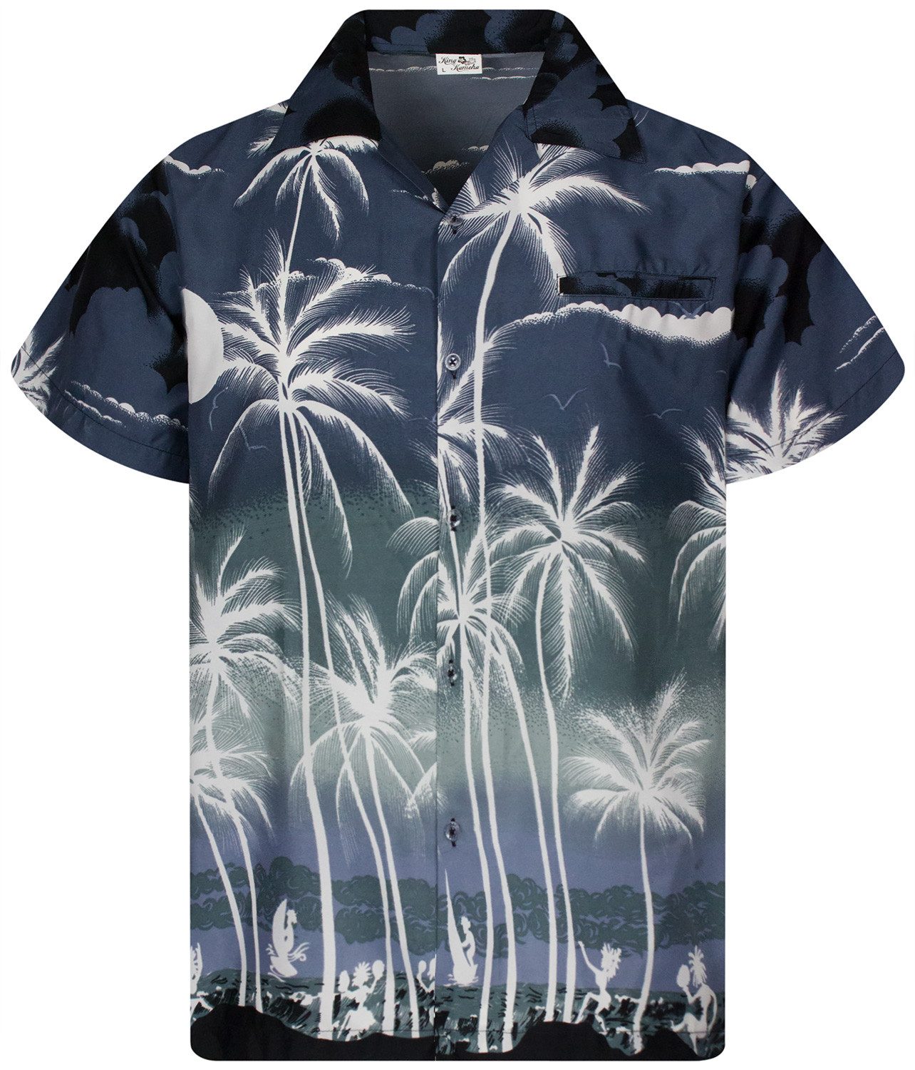 King Kameha Hawaiihemd Beach Negative Funky günstig online kaufen