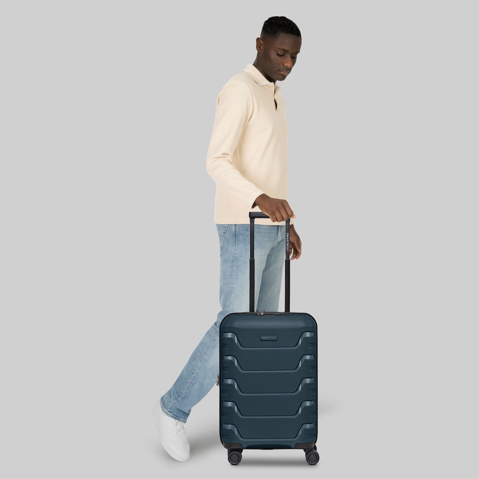 Smartbox Trolley Edition 01 4 Rollen Kabinentrolley 55 cm mit Dehnfalte