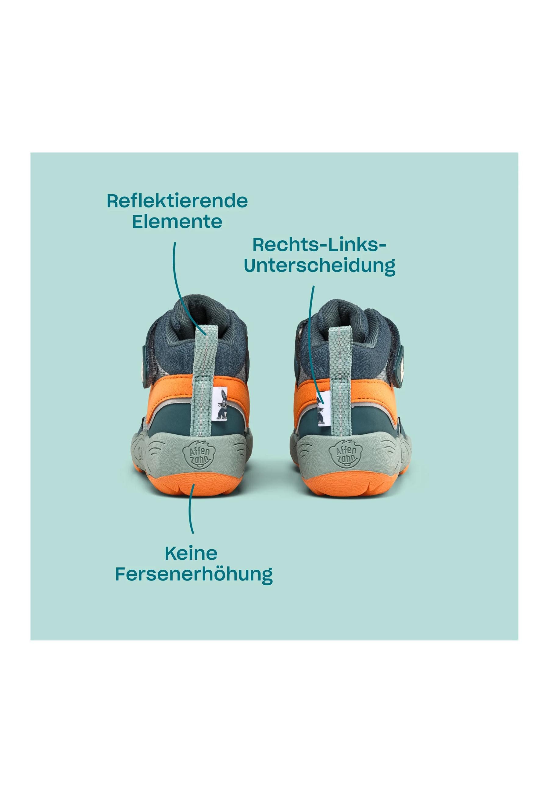 Affenzahn Vegan Explory . Sneaker nach Barfußschuhprinzip