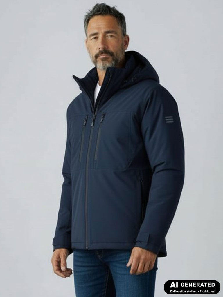 Blue Wave Funktionsjacke Neven Herren Outdoor-Jacke Neven mit abnehmbarer Kapuze - Wasserdicht