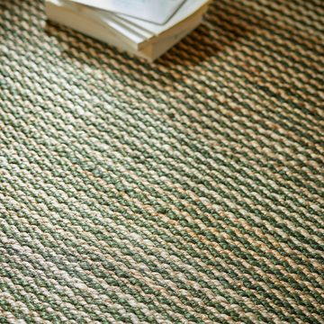 Teppich Teppich Elijah beige/grün, Mirabeau, Höhe: 140.0 mm