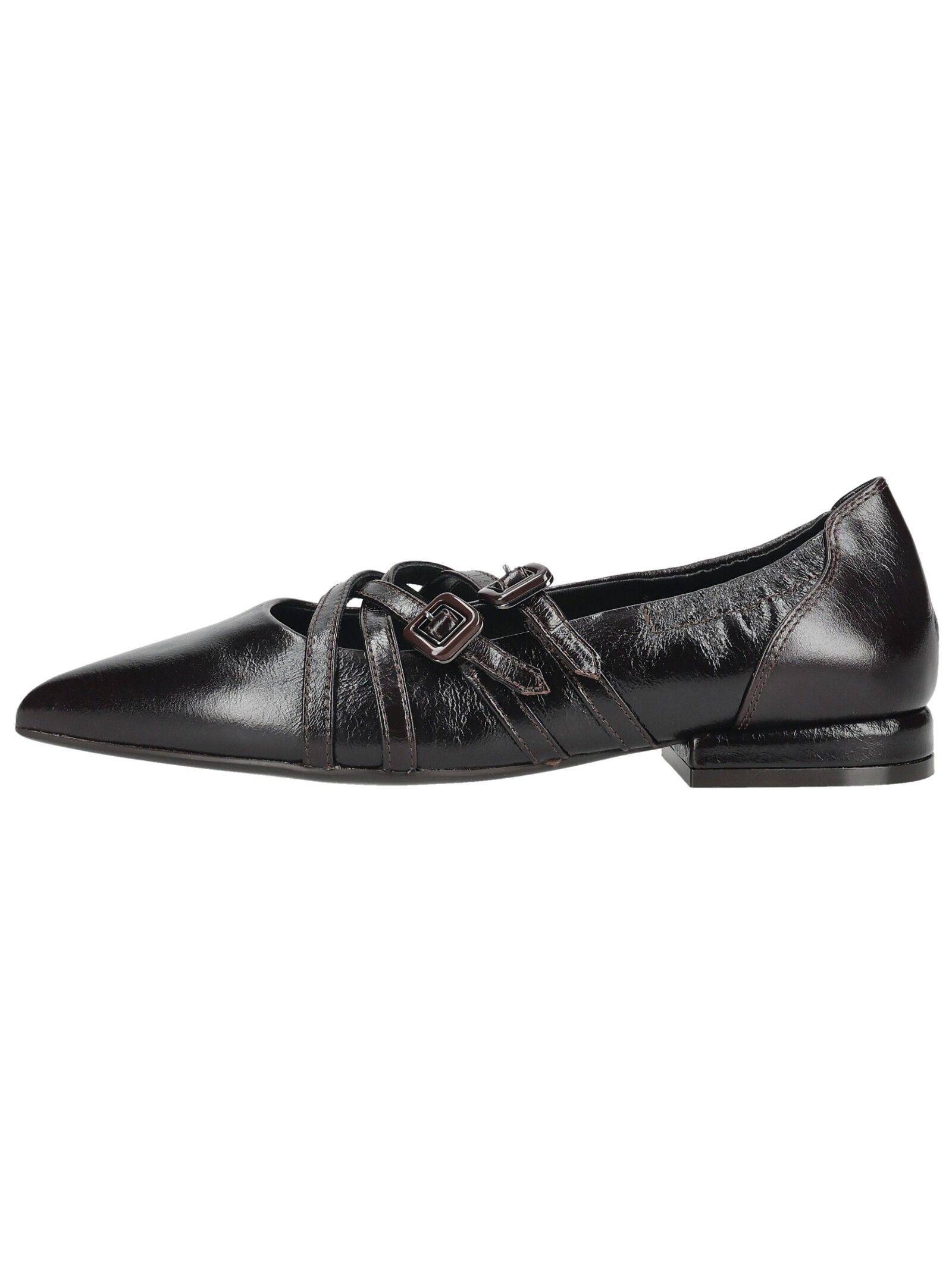 Regarde Le Ciel Regarde Le Ciel Ballerinas Leder Riemchenballerina