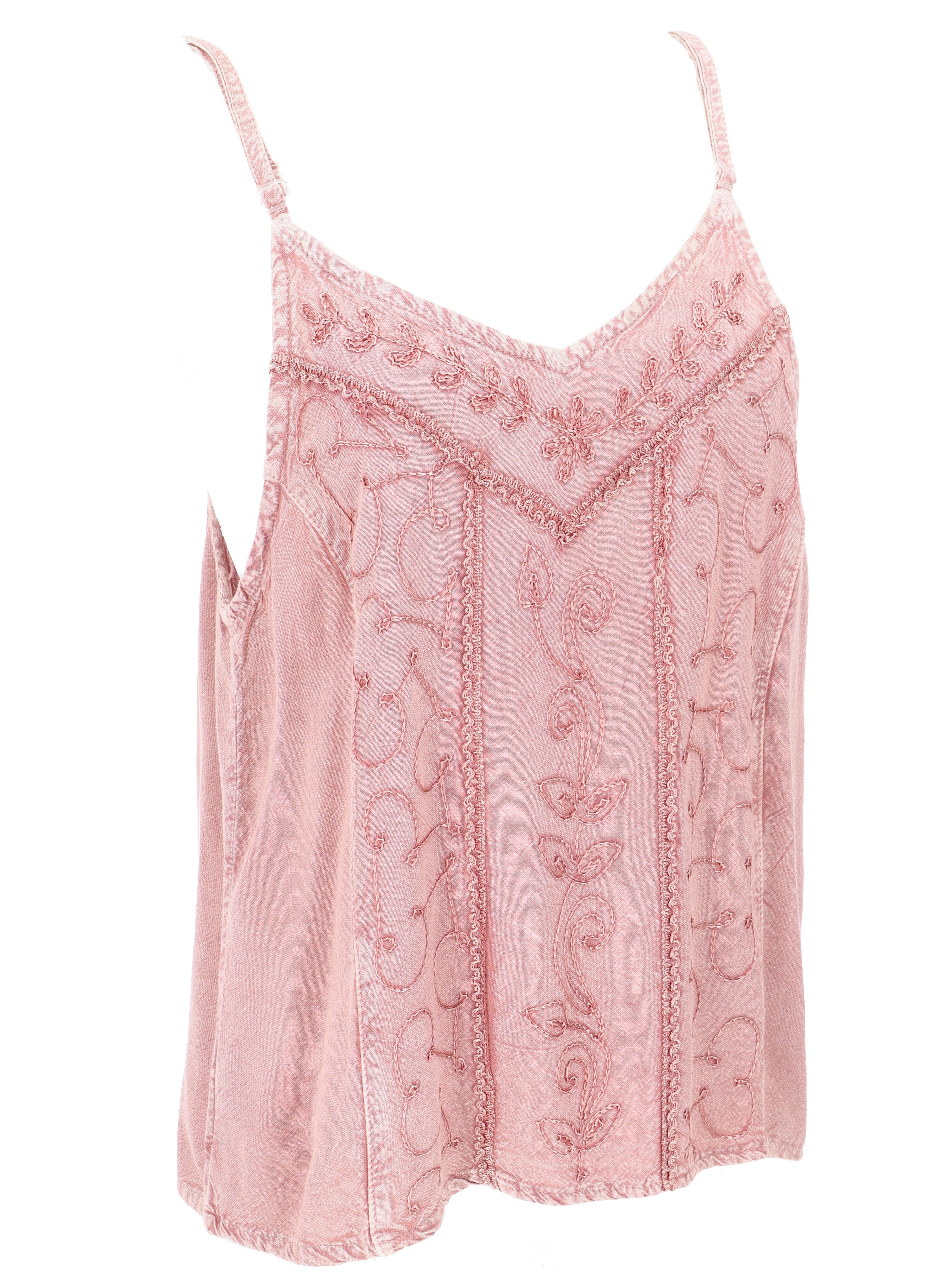 Guru-Shop T-Shirt Besticktes Top Boho chic, günstig online kaufen