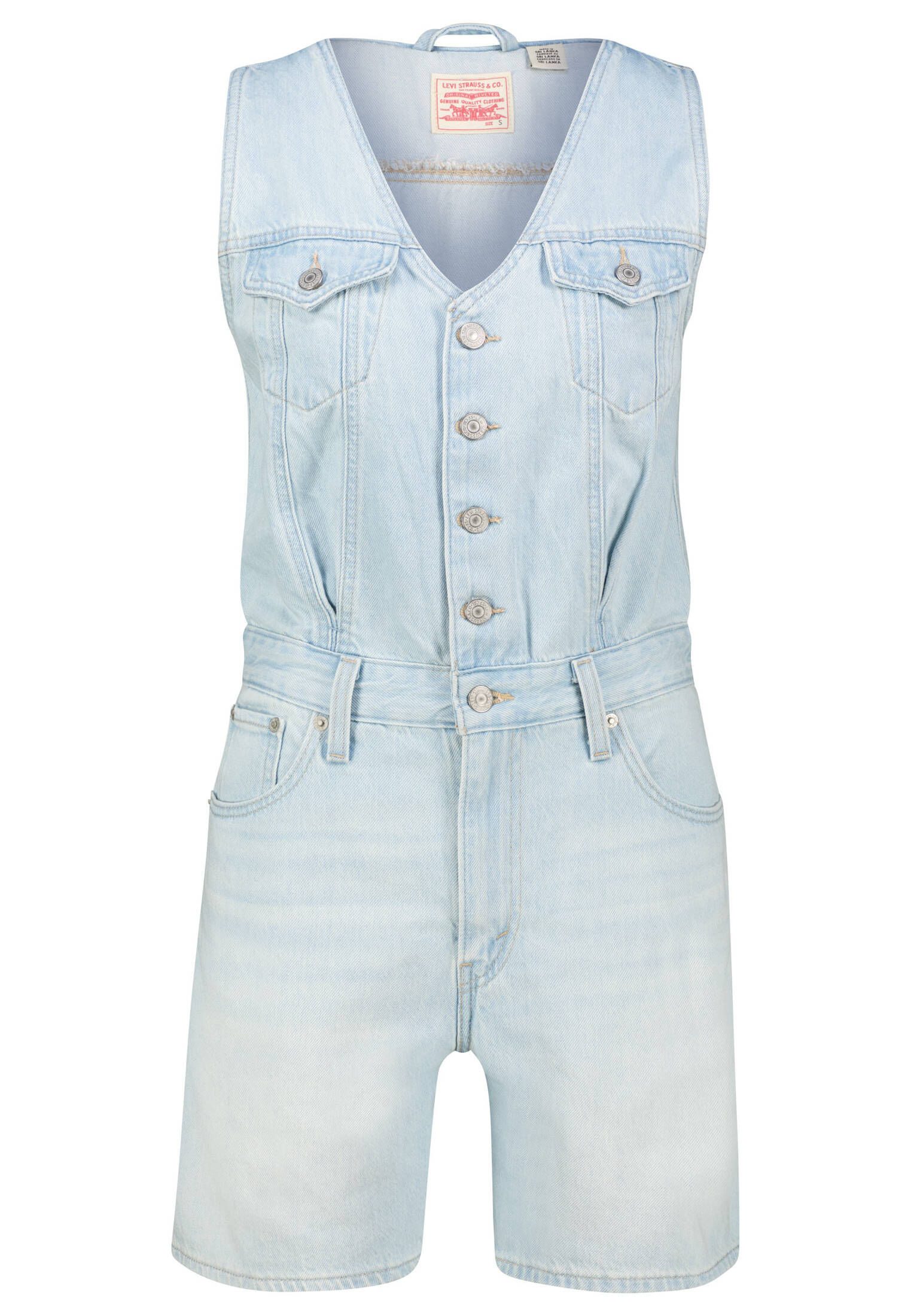 Levi's® Jumpsuit Damen Jeans-Jumpsuit ROMPER VEST günstig online kaufen