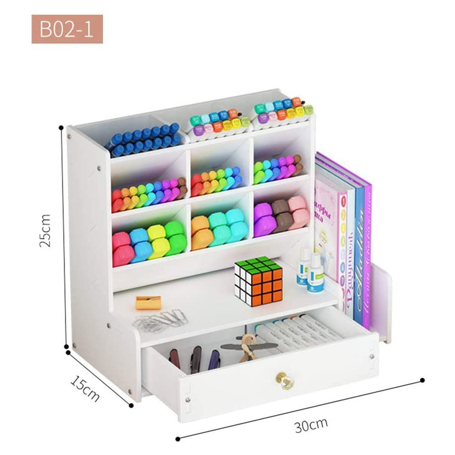 zggzerg Regal-Schreibtisch Schreibtisch-Organizer,großes Fassungsvermögen, günstig online kaufen