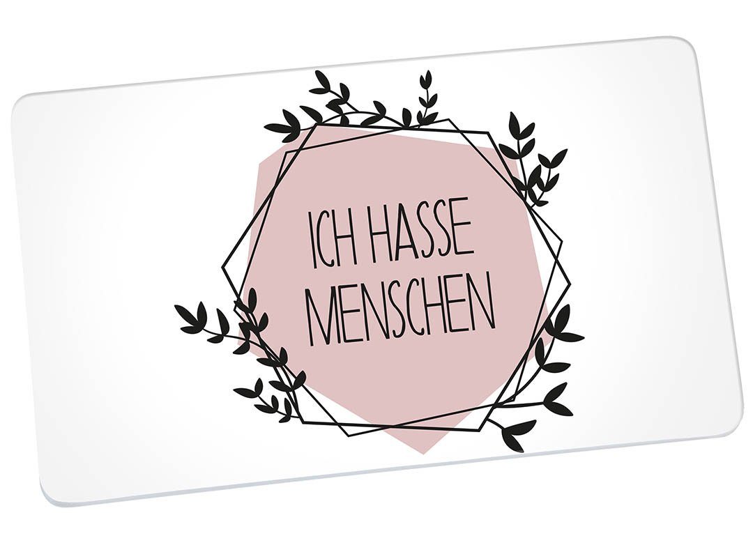 Frühstücksbrett Ich hasse Menschen