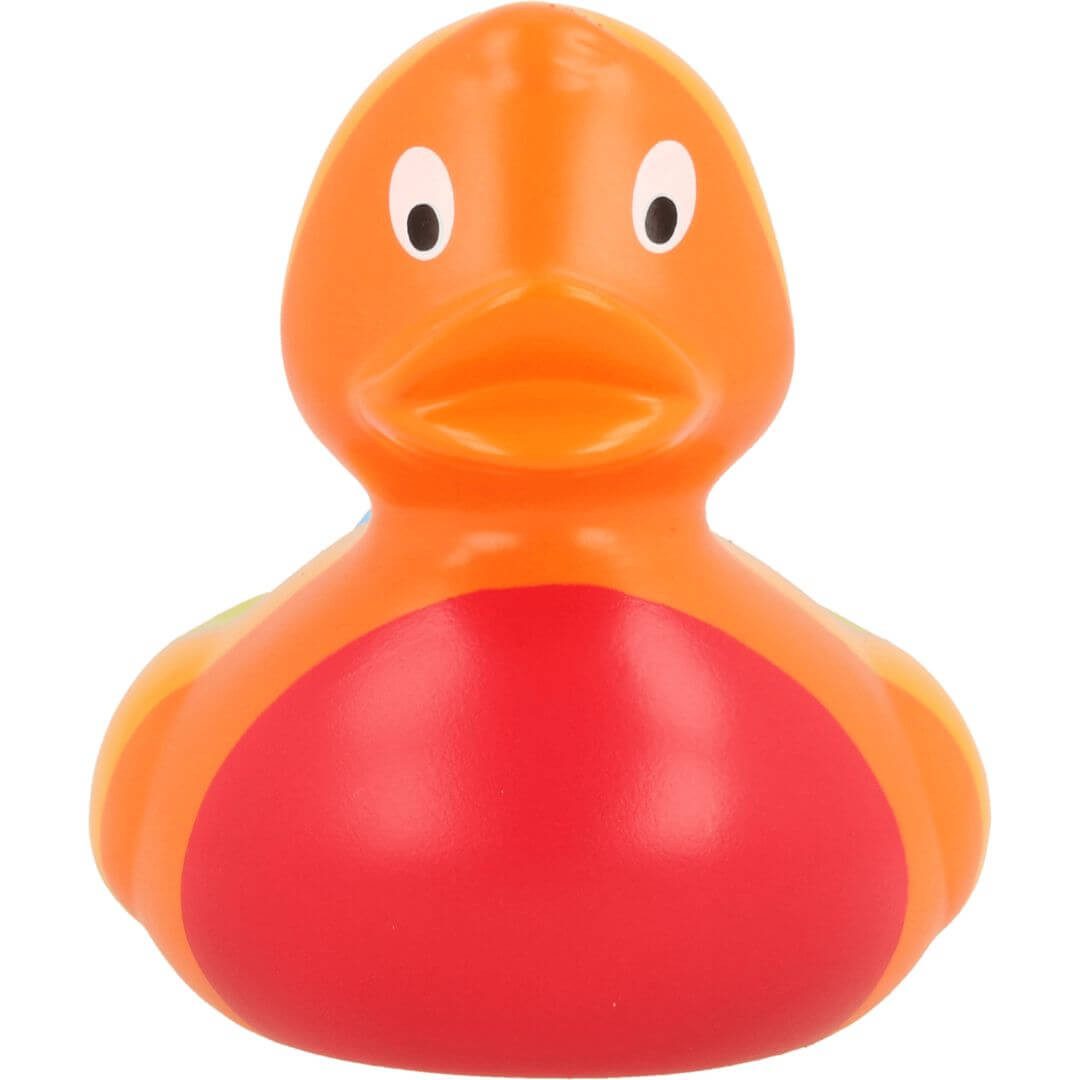 Lilalu Wasserspielzeug Badeente Regenbogen
