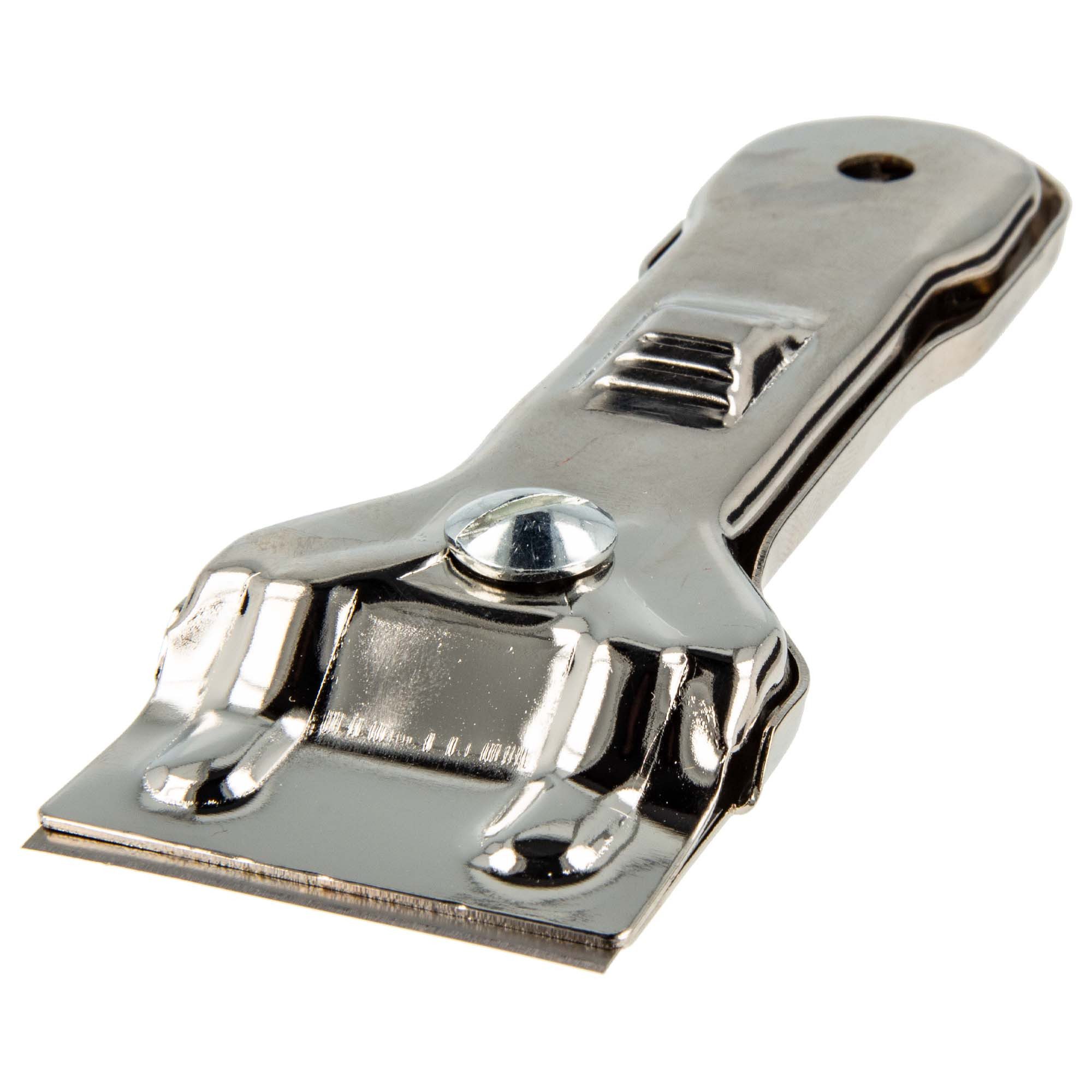 MASTERPROOF PROFESIONAL Glasschaber Glas Kochfeld Schaber Ceranfeldschaber, Metallausführung