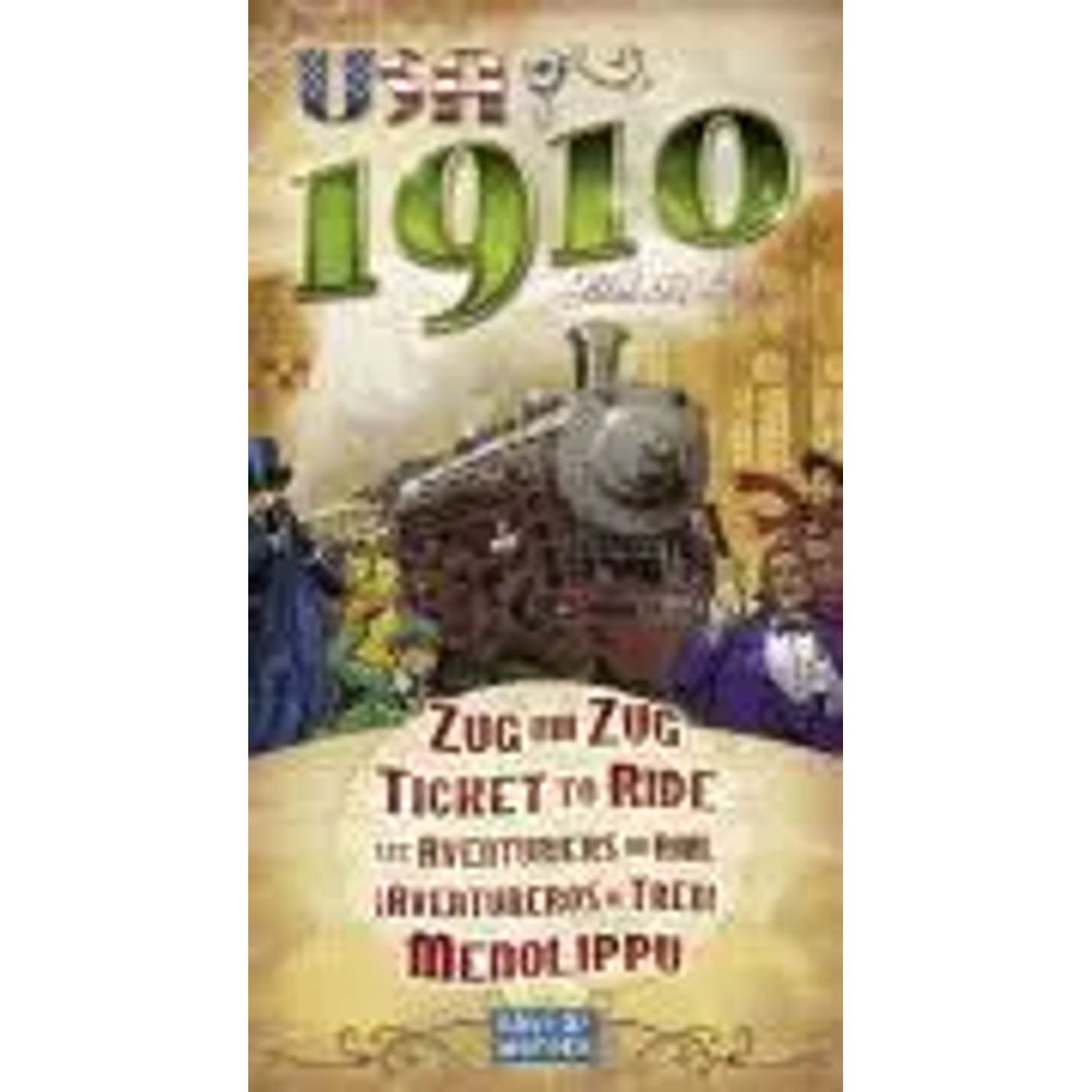 Days of Wonder Spiel Zug um Zug - Erweiterung USA 1910