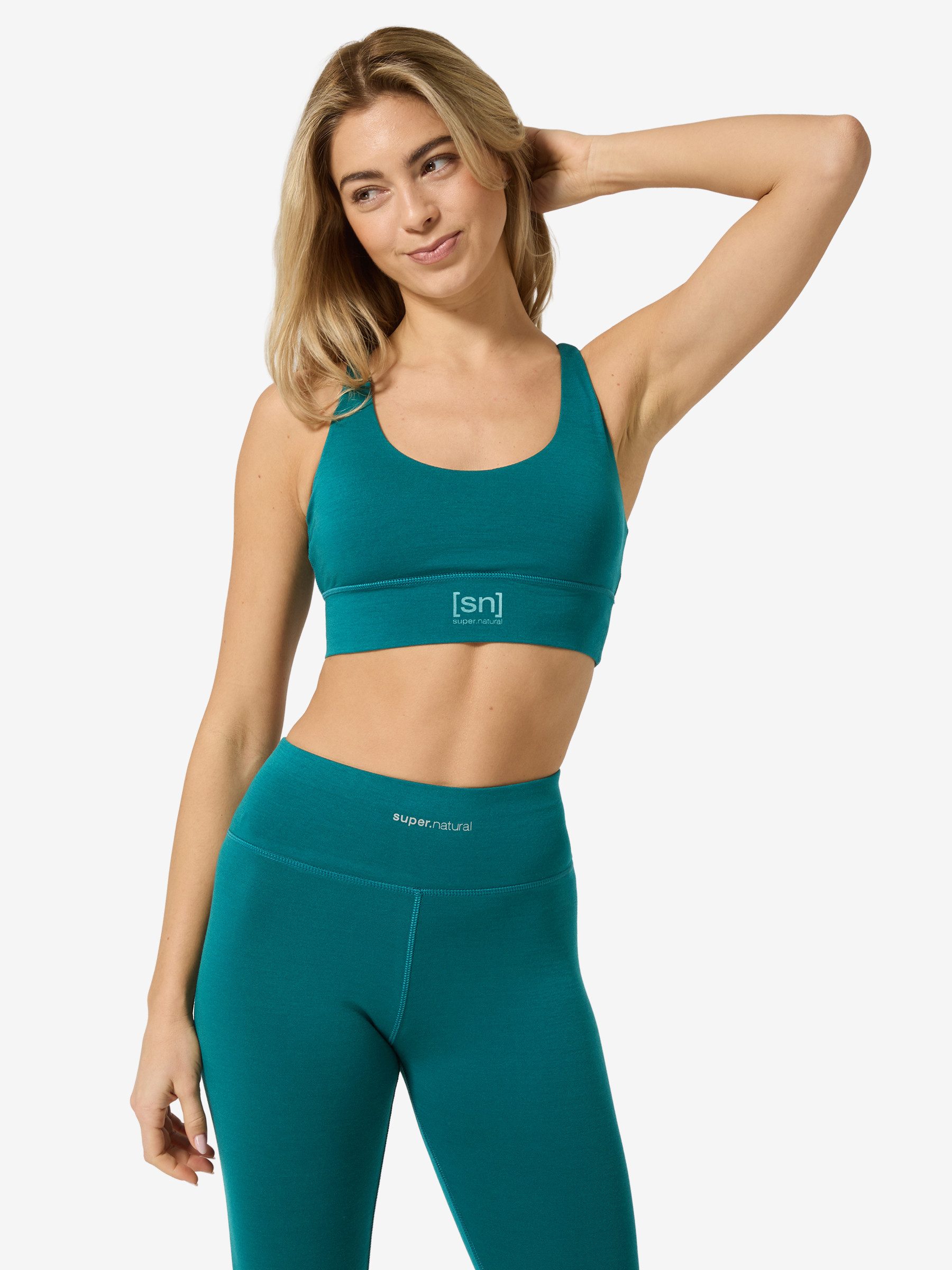 SUPER.NATURAL Sporttop für Damen,Merino W ALL DAY SUPER TOP sportlich, atmungsaktiv