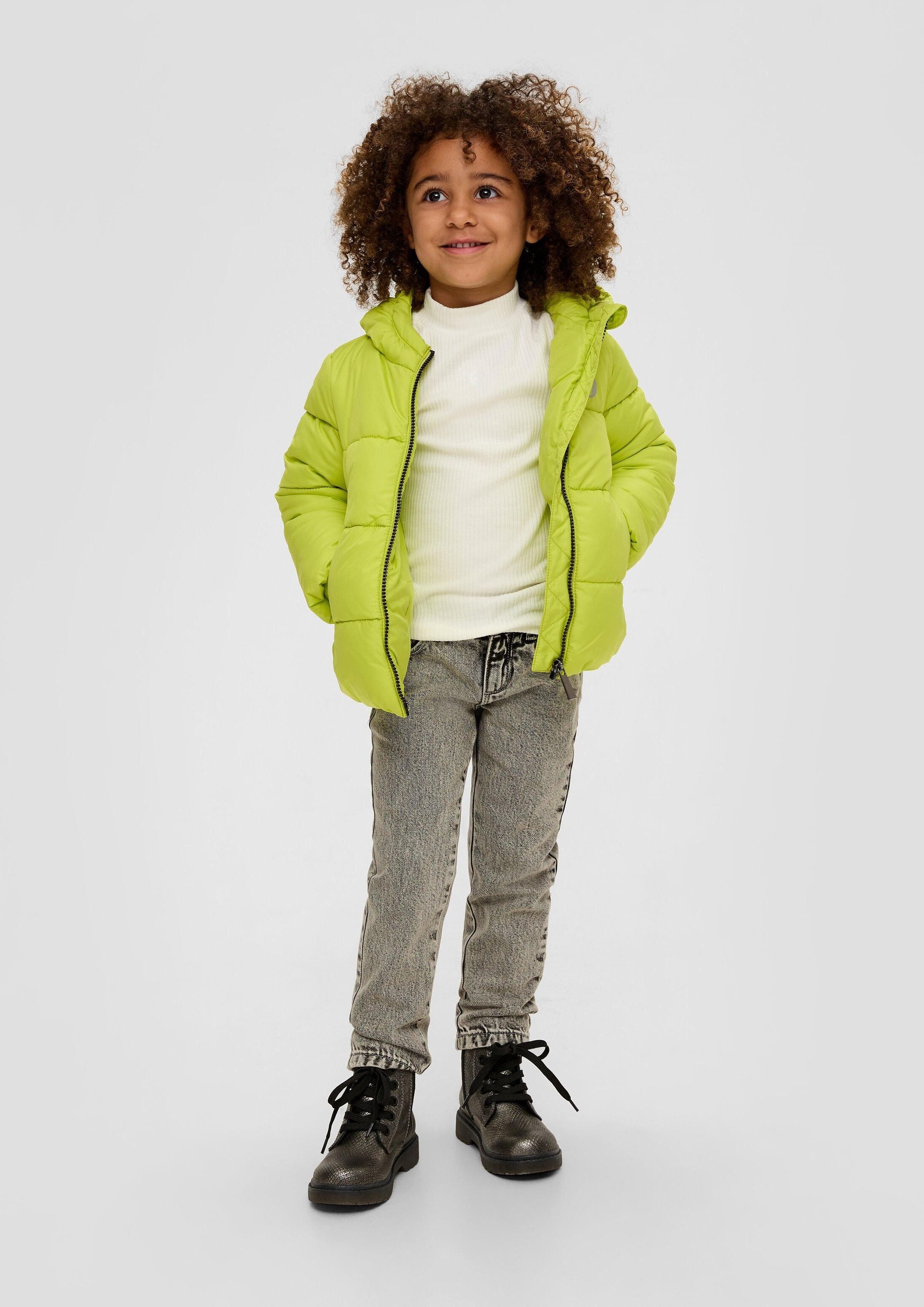 s.Oliver Funktionsjacke Outdoor-Jacke Steppjacke mit Fleece-Futter