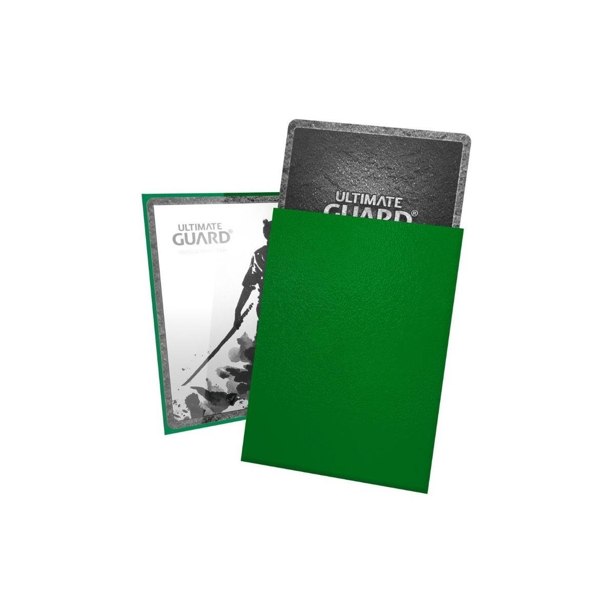 - Ultimate Spiel, Grün Kartenhüllen, Guard Standardgröße, KATANA 100x - UGD010110