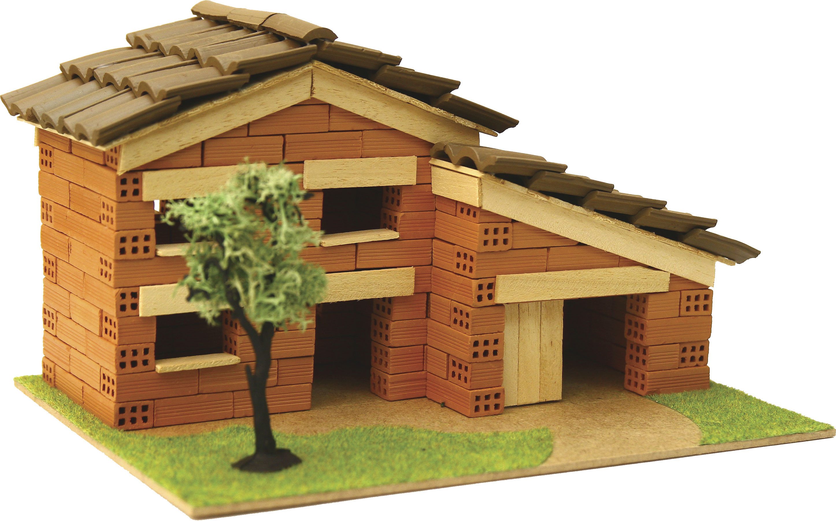 Domus Kits Modellbausatz 8 2011 Edition, Maßstab ohne Maßstab, (Modellbausatz, 260-tlg., kleines Haus), Made in Europe