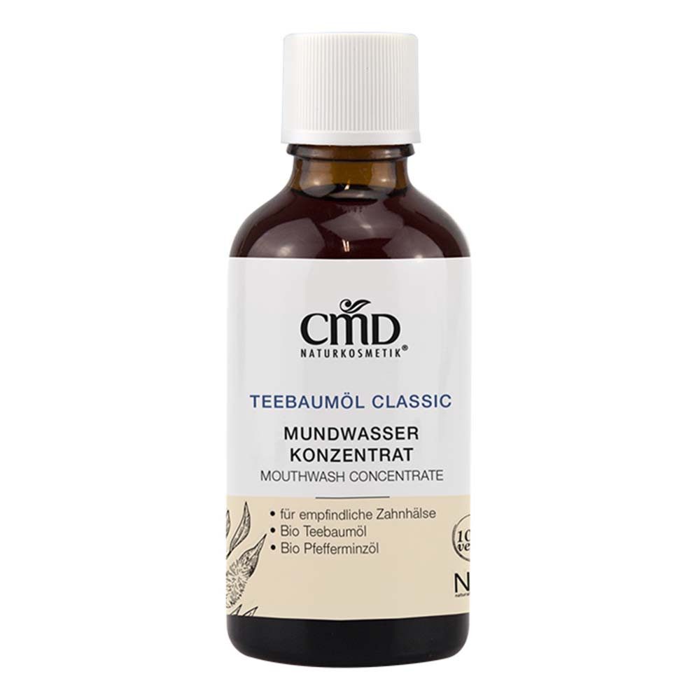 Mundwasser Teebaumöl - Mundwasser 50ml 3er Pack