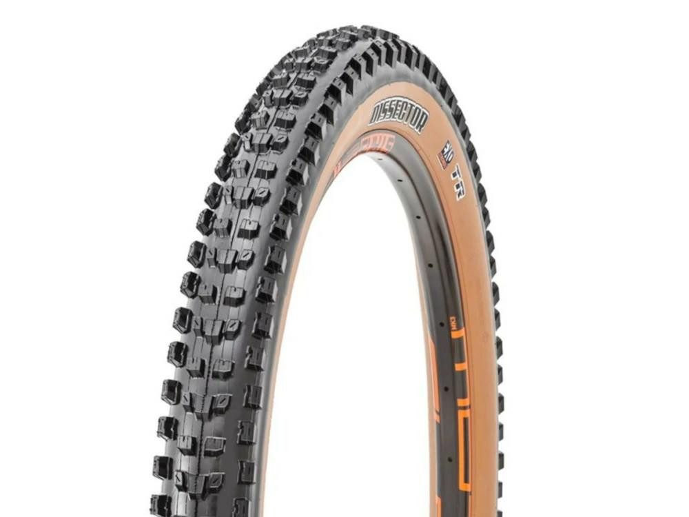 Maxxis Fahrradreifen EXO/TR Maxxis Reifen Dissector 29x2.60 Zoll 66-622 schwarz braun TLR f