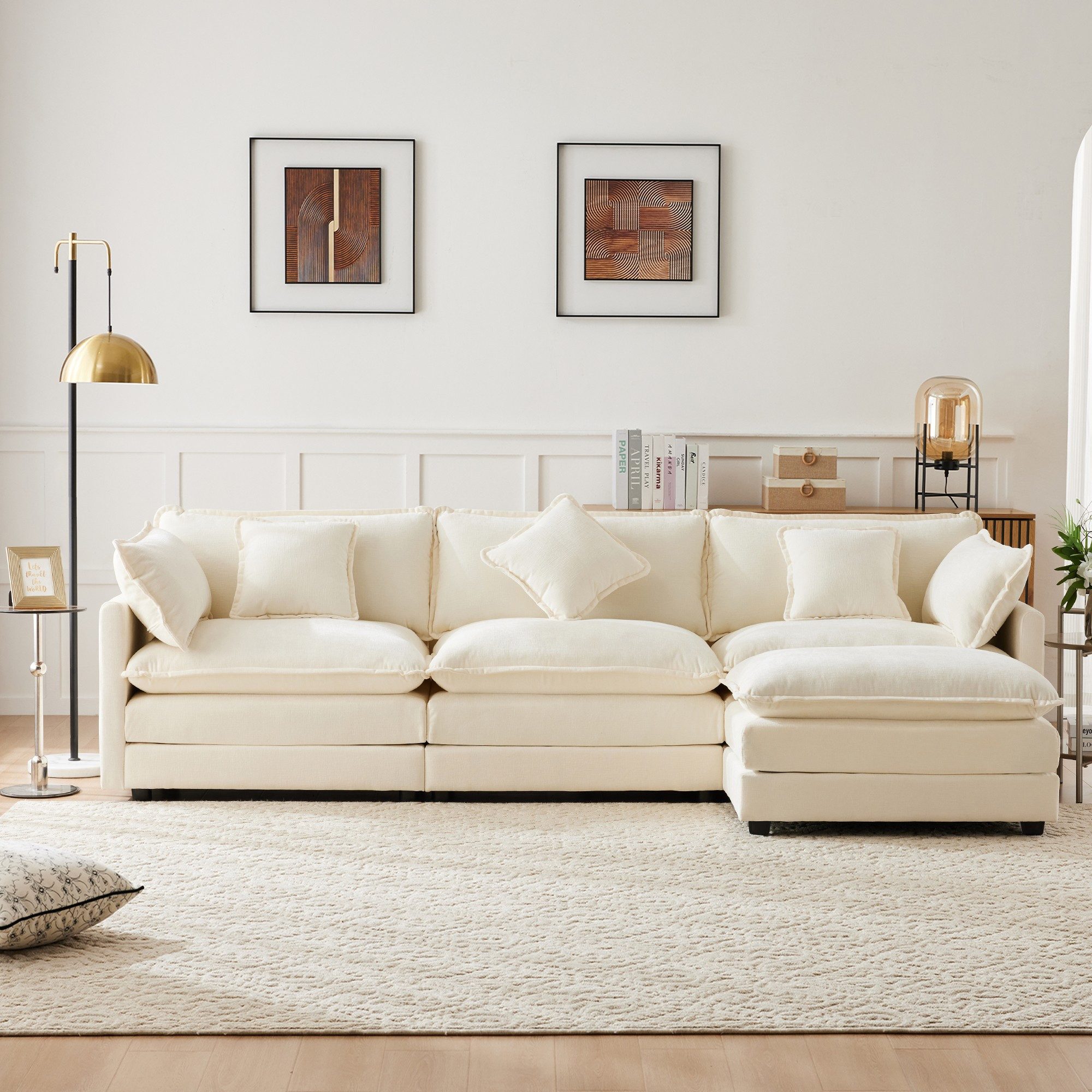 BlingBin Big-Sofa Dreisitzer-Sofa, Polstersofa, Ecksofa mit günstig online kaufen