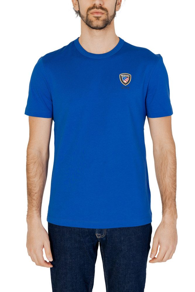 Blauer T-Shirt