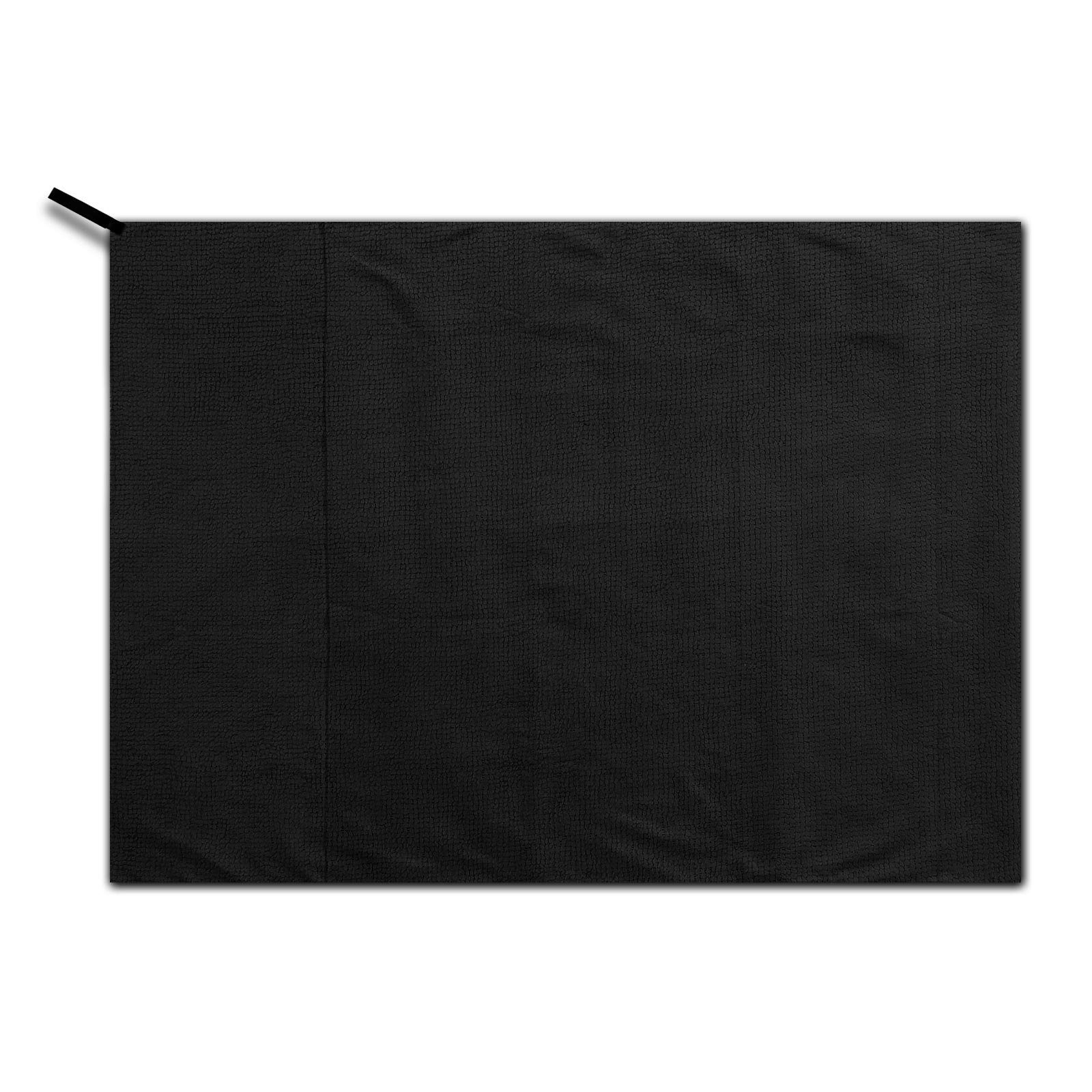 Mikrofaser-Handtuch Schwarz 40 5 Handtuch Karat Fold Farben, x 80 Dry, cm