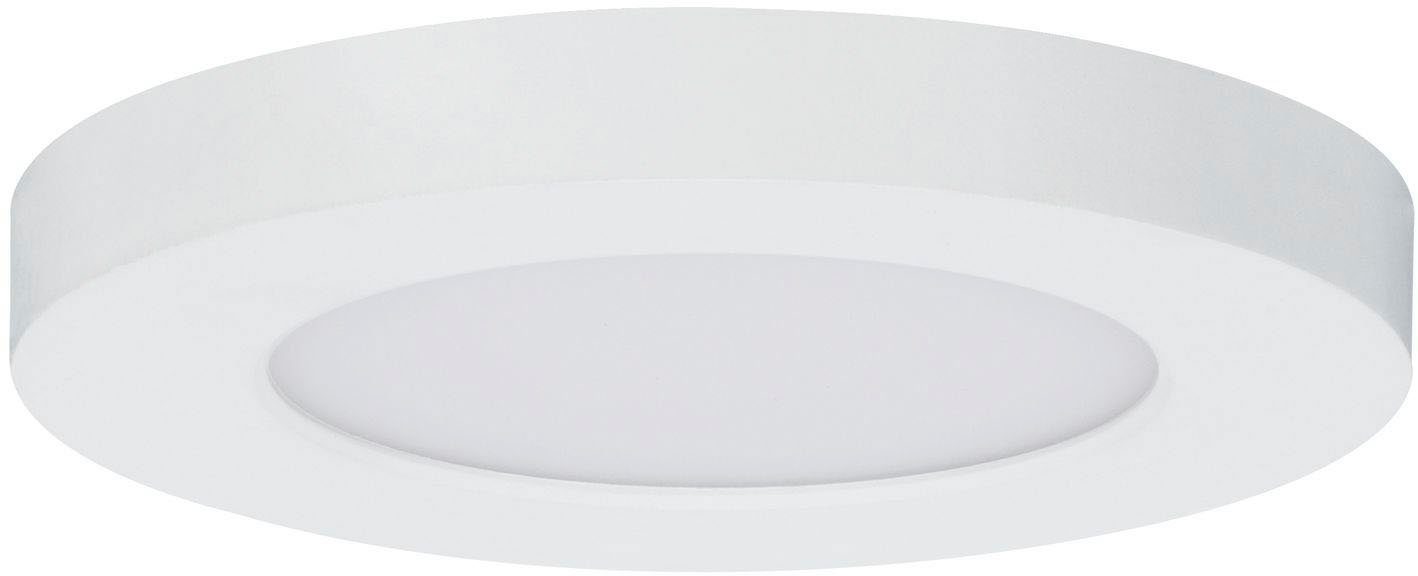 Paulmann LED Einbaustrahler LED Einbaupanel Cover-it rund 116mm 6W 3.000K Weiß matt, LED fest integriert, Warmweiß, LED Einbaupanel Cover-it rund 116mm 6W 3.000K Weiß matt