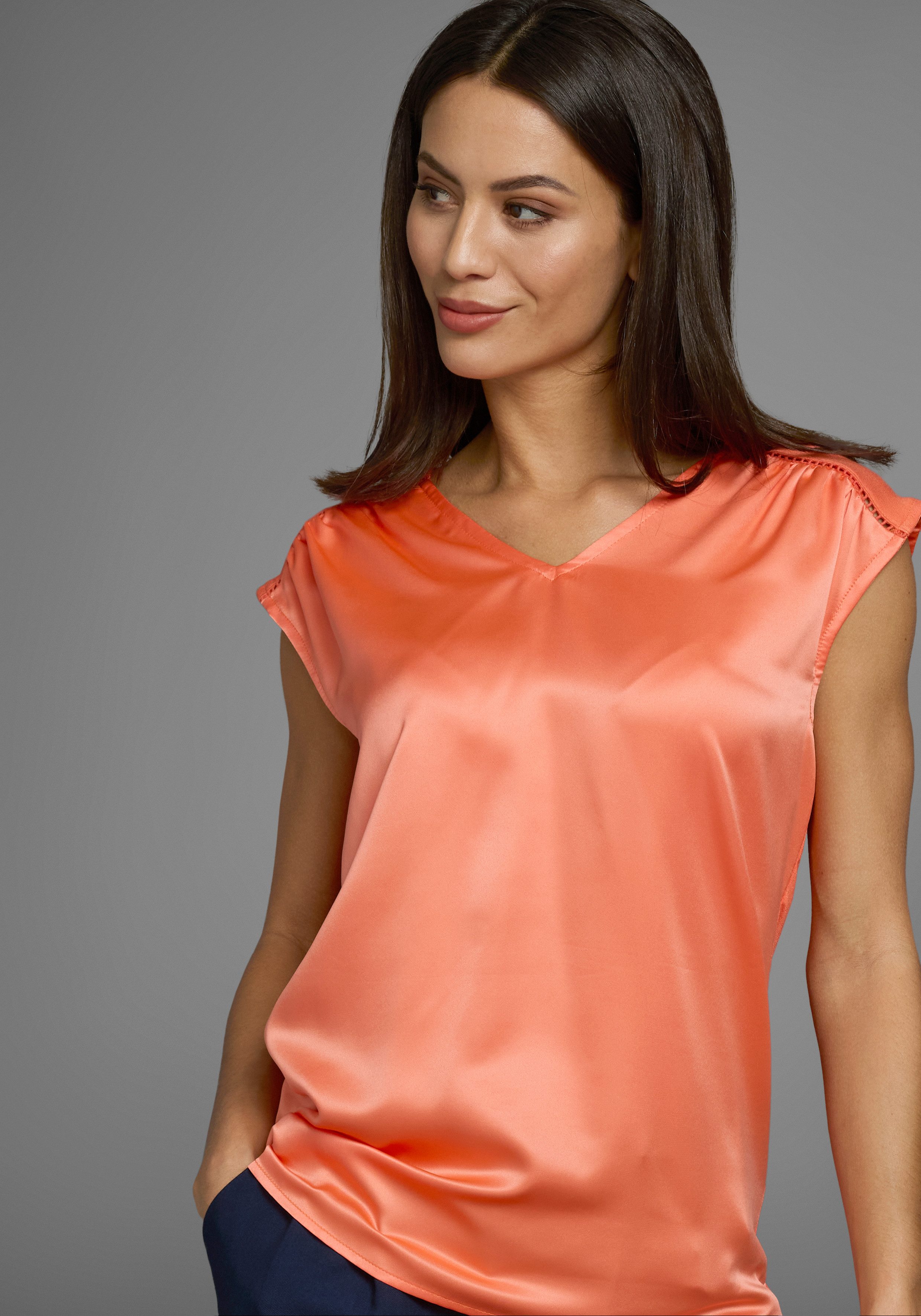 HECHTER PARIS Shirtbluse mit Sitzendetail günstig online kaufen
