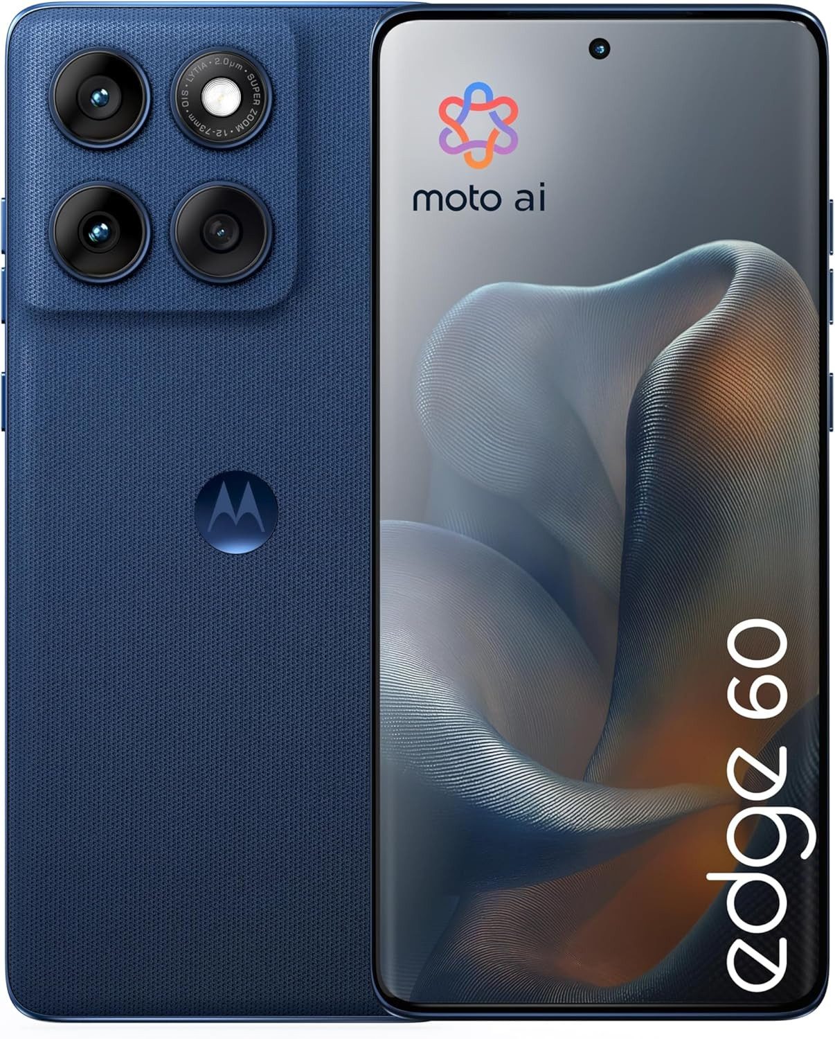 Motorola Motorola Edge 60 Handy Smartphone (16,93 cm/6,67 Zoll, 512 GB Speicherplatz, 50 MP Kamera, Motorola Edge 60 Smartphone 12/512 GB, 6.67" pOLED, 50 MP Kamera)