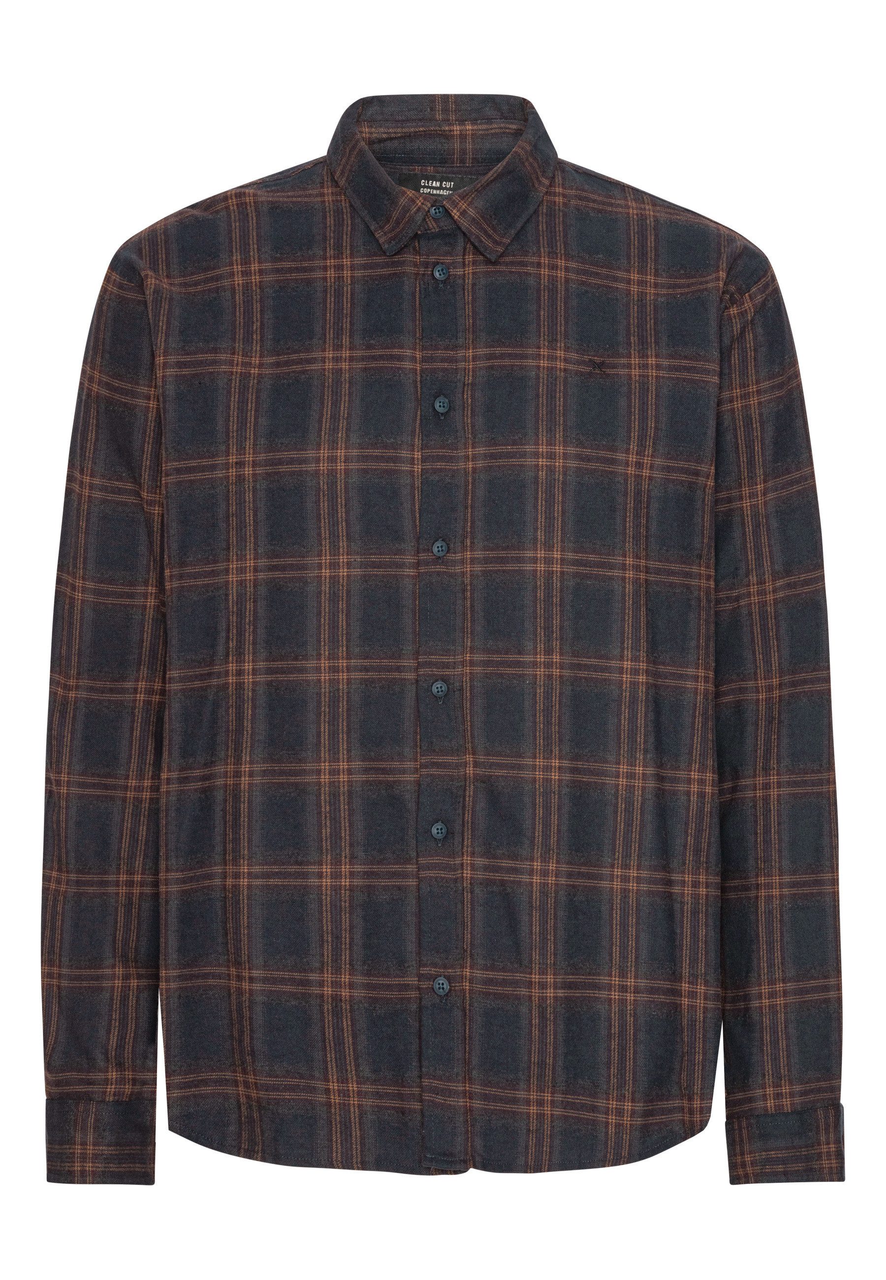 Clean Cut Copenhagen Flanellhemd Clean Cut Copenhagen Dylan Checked Flannel Shirt (1-tlg)