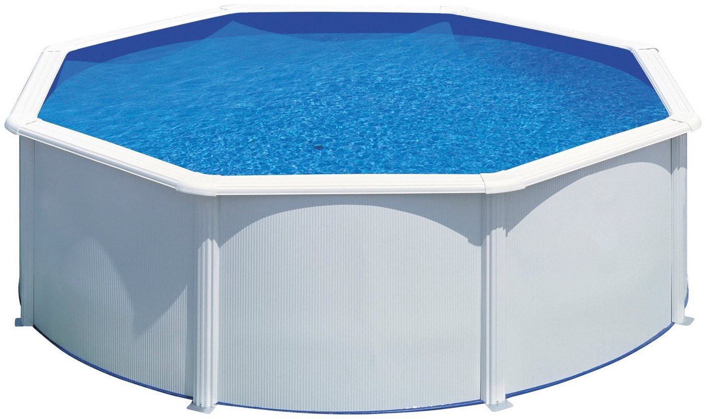 Thumbnail - KONIFERA Rundpool WAVE 2 (Komplett-Set, 10-tlg), Tiefe 1,32 m, in versch. Größen erhältlich