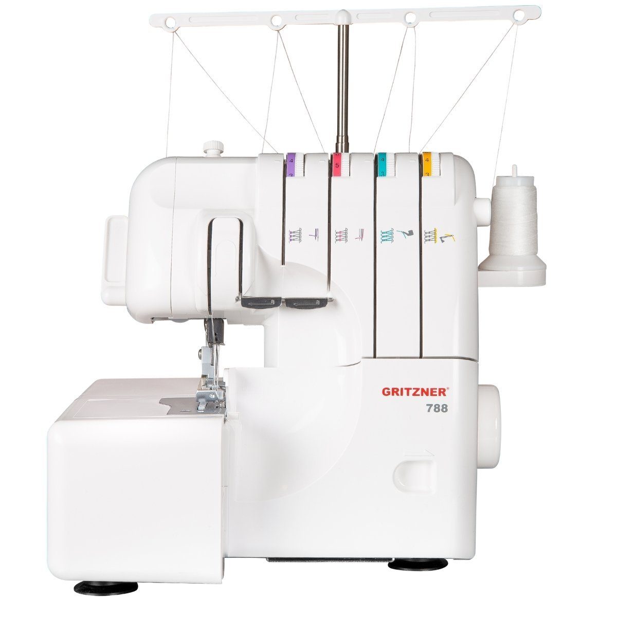 Gritzner Overlock-Nähmaschine 788 + Internaeht Super Start Paket, 15 Programme