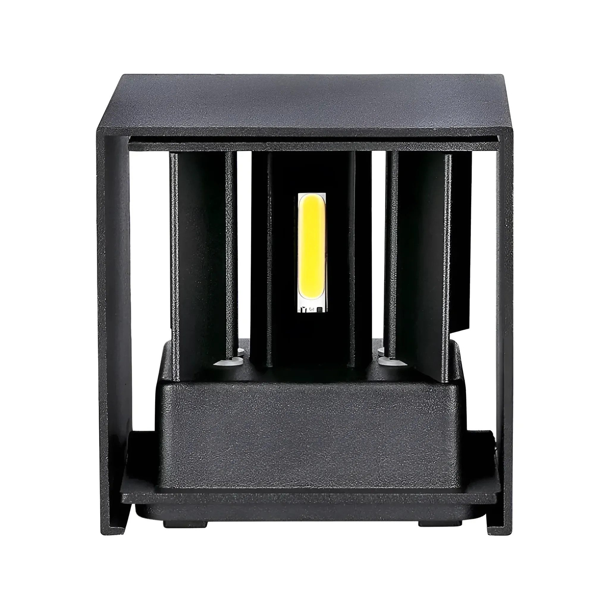 Diyarts LED Außen-Wandleuchte, mit Bridgelux Chip, LED fest integriert, Tageslichtweiß, Einstellbarer Abstrahlwinkel, IP65, modernes Design, In- und Outdoor