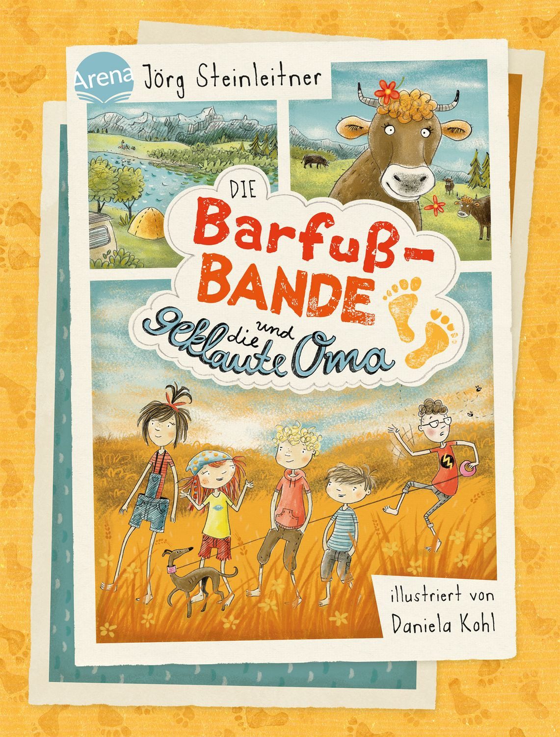 Kinderbuch Die Barfuß-Bande und die geklaute Oma Jörg Steinleitner