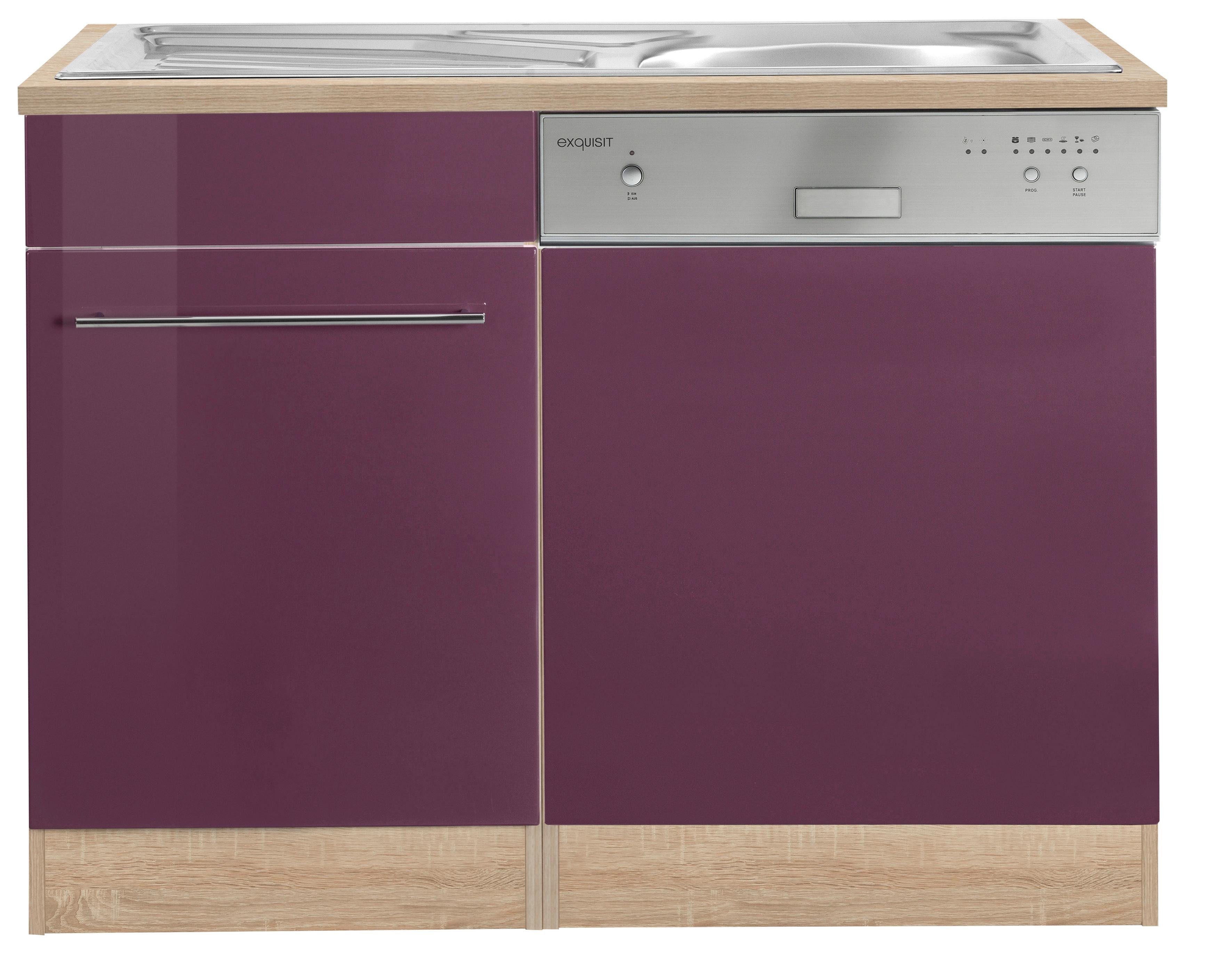 KOCHSTATION Spülenschrank KS-Eton Breite 110 cm, inkl. Tür/Sockel für Geschirrspüler