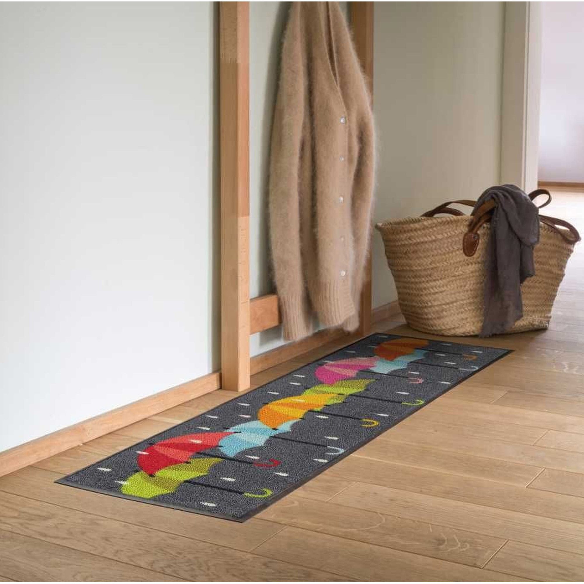 Salonloewe Fußmatte Fußmatte "Raindance", eckig, Höhe: 7 mm, Motiv: Regensc günstig online kaufen