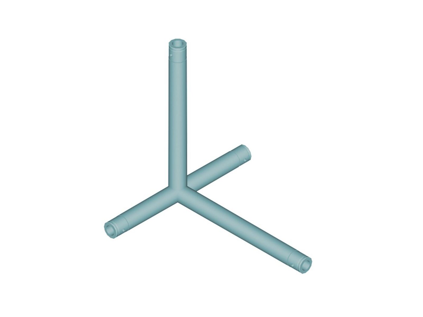 Thumbnail - Alutruss Rahmentraverse ALUTRUSS SINGLELOCK SH-S42 4-Wege-Ecke 90° sw