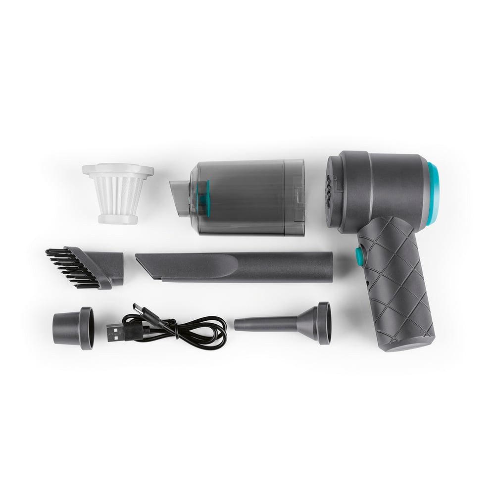 CLEANmaxx Akku-Handstaubsauger CLEANmaxx 2in1-Akkusauger mit Saug- und Gebläsefunktion, 40 W, beutellos, CLEANmaxx 2in1-Akkusauger mit Saug- und Gebläsefunktion