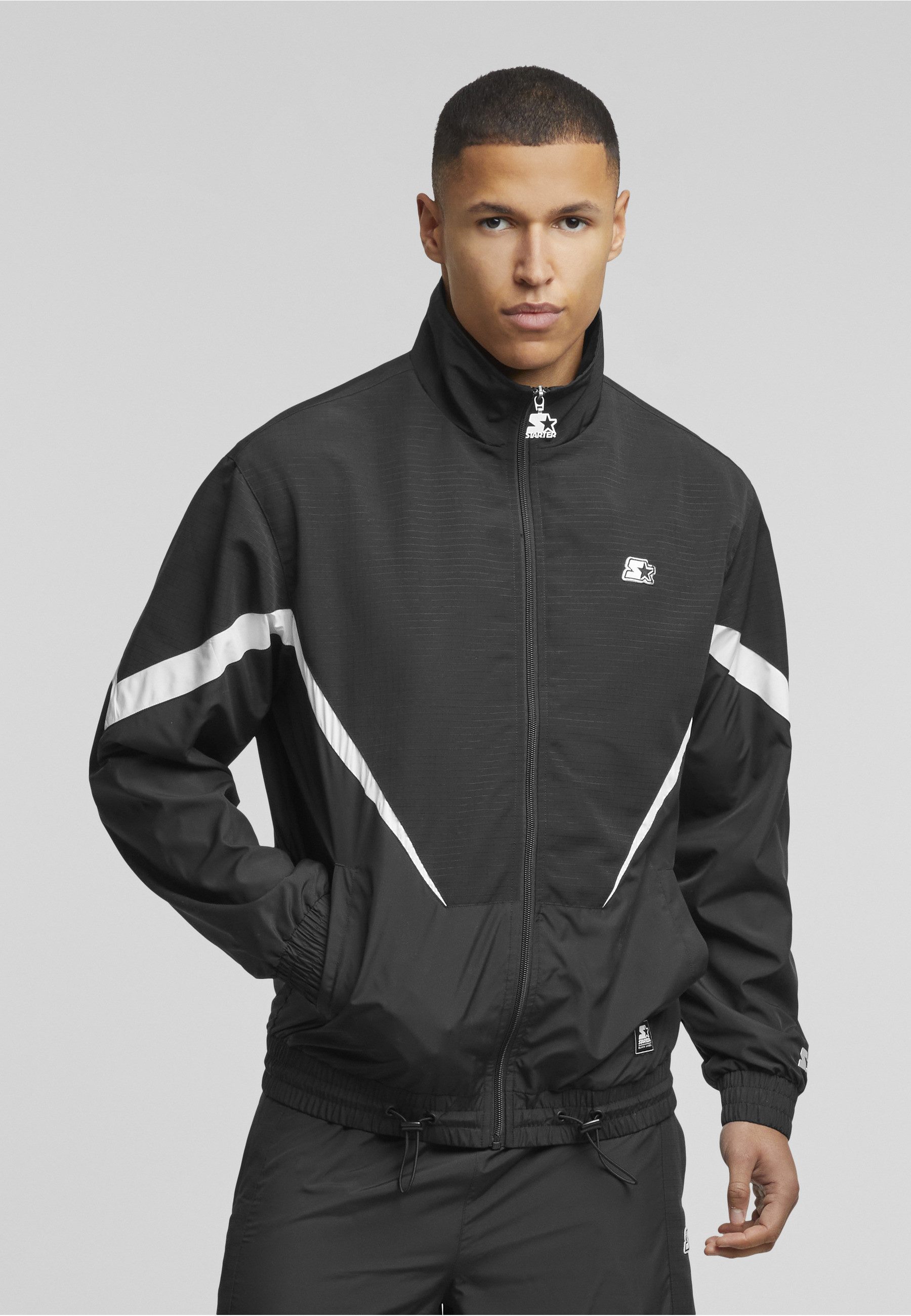 Starter Black Label Langmantel Starter Black Label Starter Fabric Mix Track Jacket