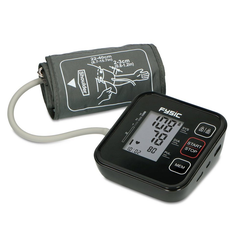 Blutdruckmessgerät FB150, Oberarm-Blutdruckmessgerät Fysic