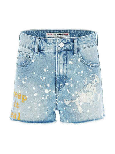 Guess 5-Pocket-Jeans Damen Jeansshorts (1-tlg)