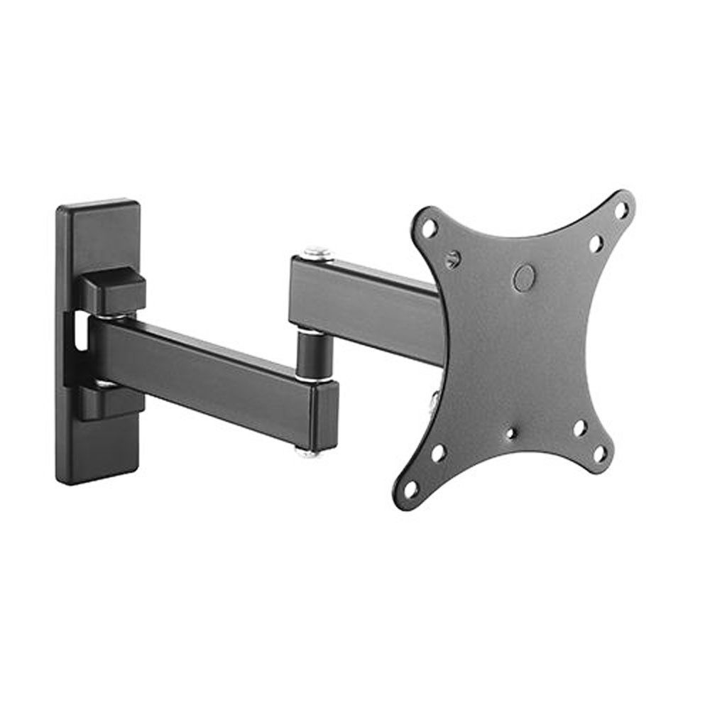 Systafex® TV-Wandhalterung TV Fernseher & PC Monitor Wandhalterung für 17-27 Zoll Universal, (bis 27 Zoll, Premiumqualität)