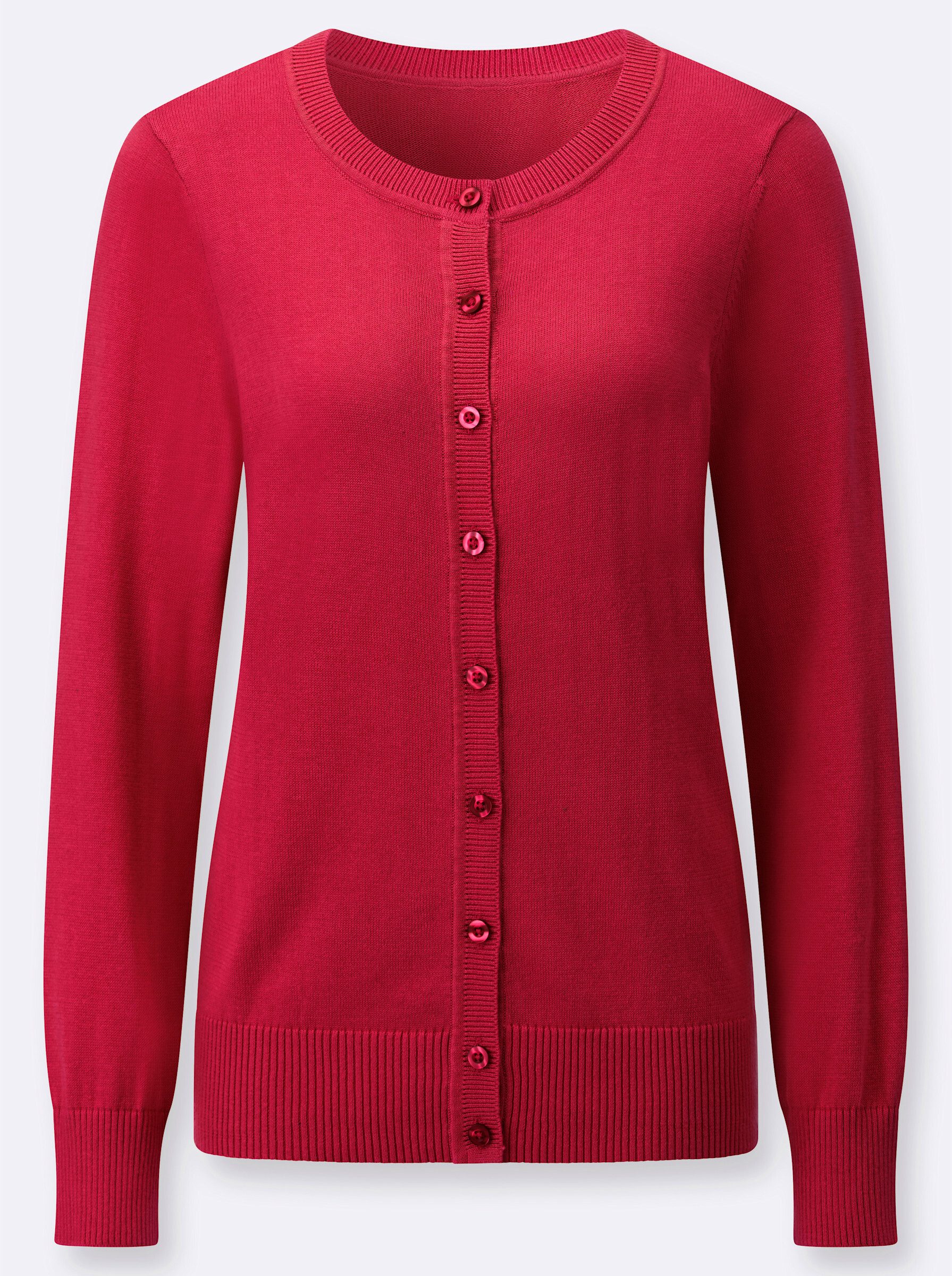 Witt Strickjacke Strickjacke Langarm Jersey