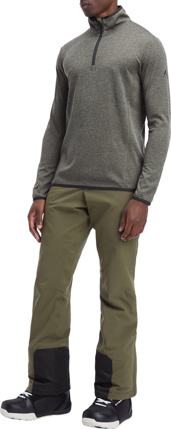 McKINLEY Rollkragenpullover He.-Shirt Andreas ux AOP-/BLACK/BROWN LIG