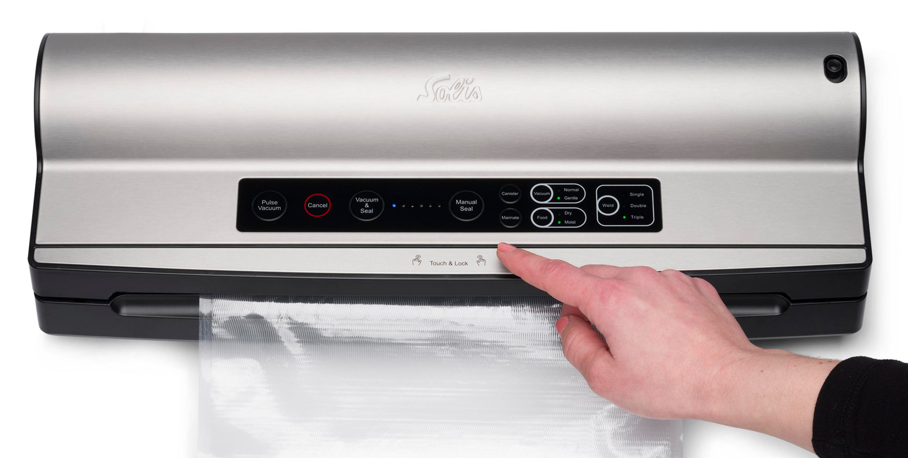 SOLIS OF SWITZERLAND Vakuumierer Vac Prestige Maxi, Rollenbreite 40 cm, 150W