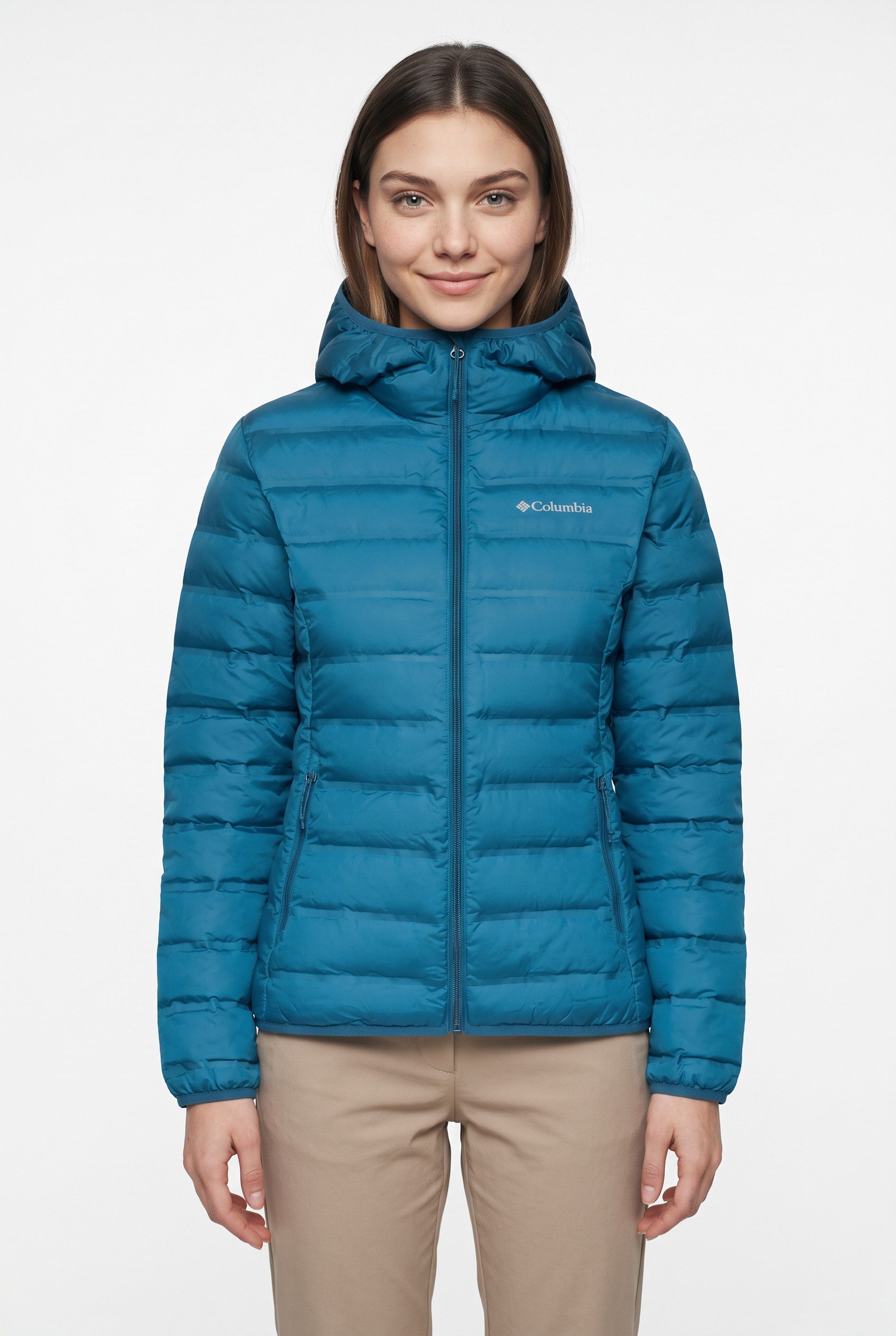 Columbia Daunenjacke Lake 22 II Down Hooded Jacket mit Daunenwattierung, wasserabweisend, windabweisend