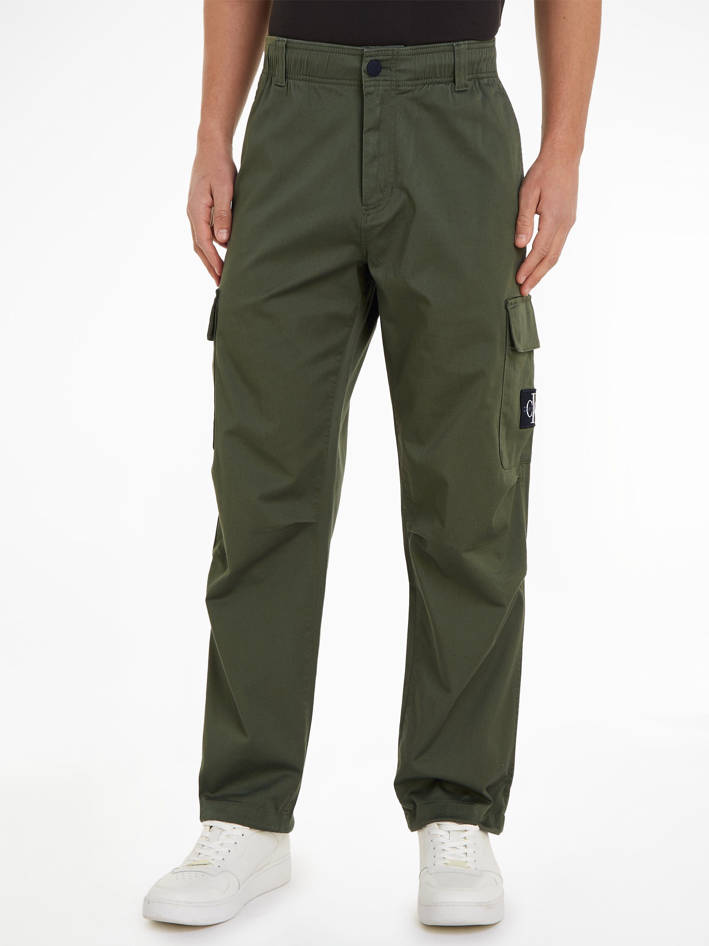 CARGO ESSENTIAL PANT Cargohose khaki Jeans Calvin REGULAR Klein