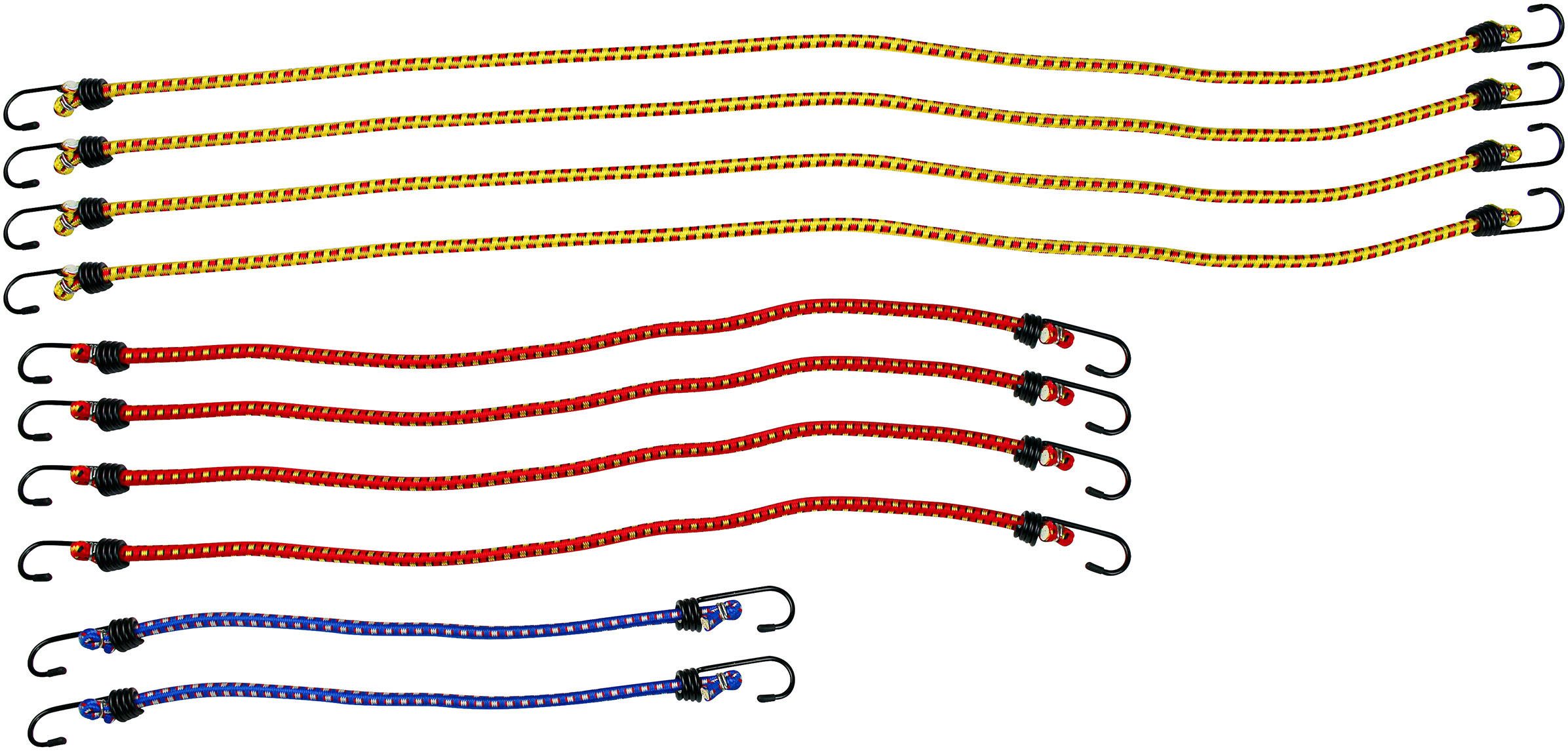 LAS Spanngurt Gepäckarm Set 10-tlg. (Set, 10-St)