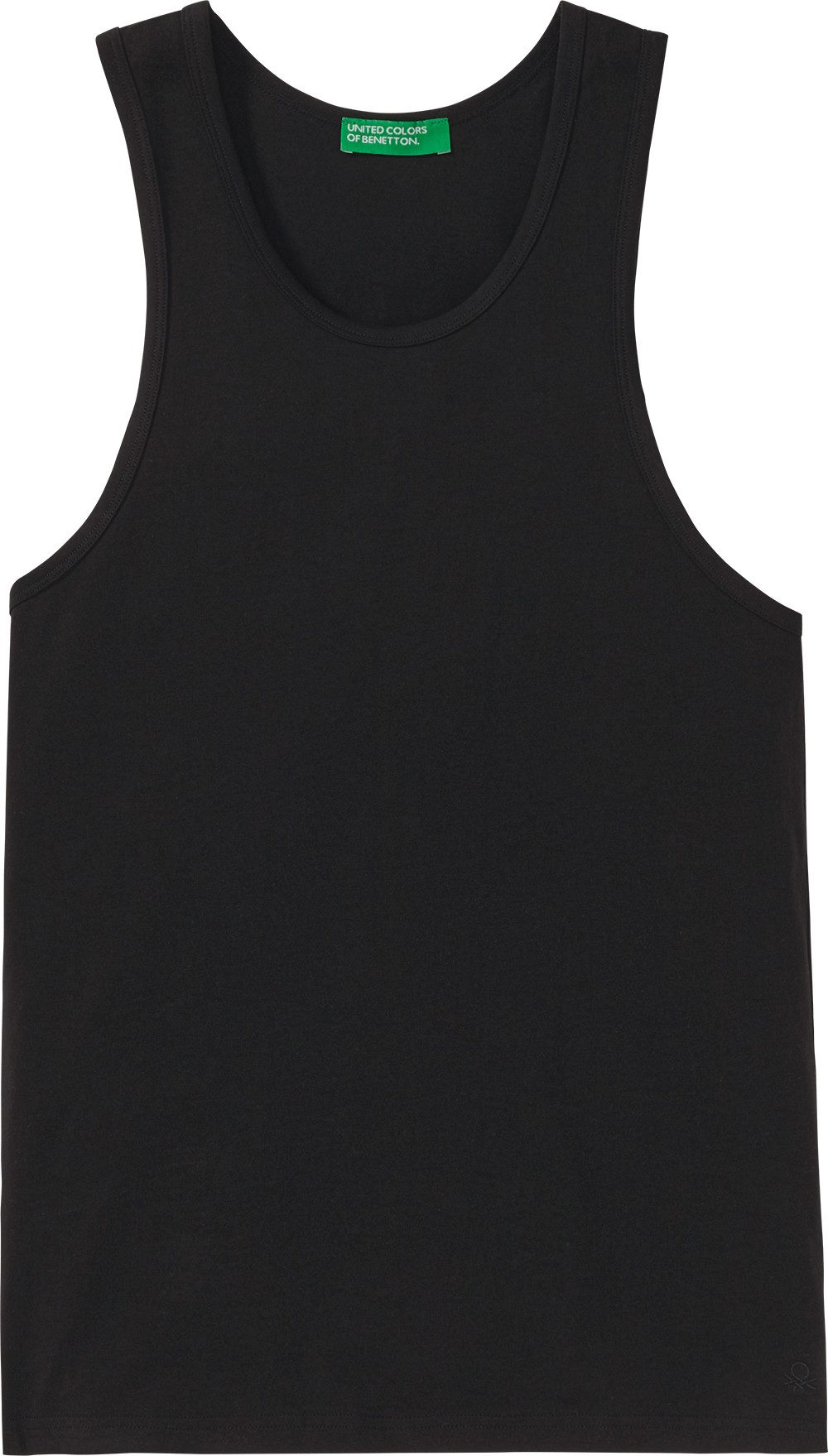 United Colors of Benetton Rundhalsshirt weicher, langlebiger und formstabiler 3er Pack